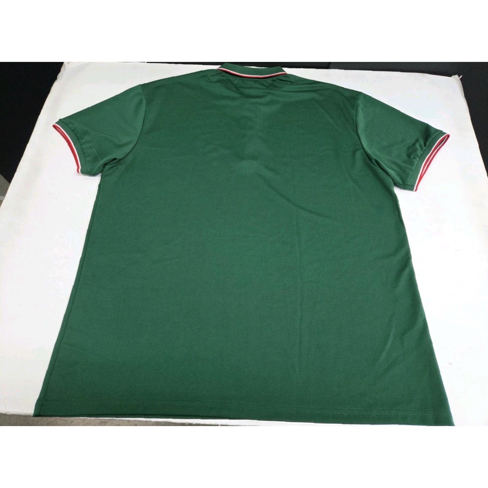 Psycho Bunny Psycho Bunny Polo Shirt Green 2XL Men's Short Sleeve Solid Logo Button Collared Knit Casual Polo Size US XXL / EU 58 / 5 - 4 Thumbnail