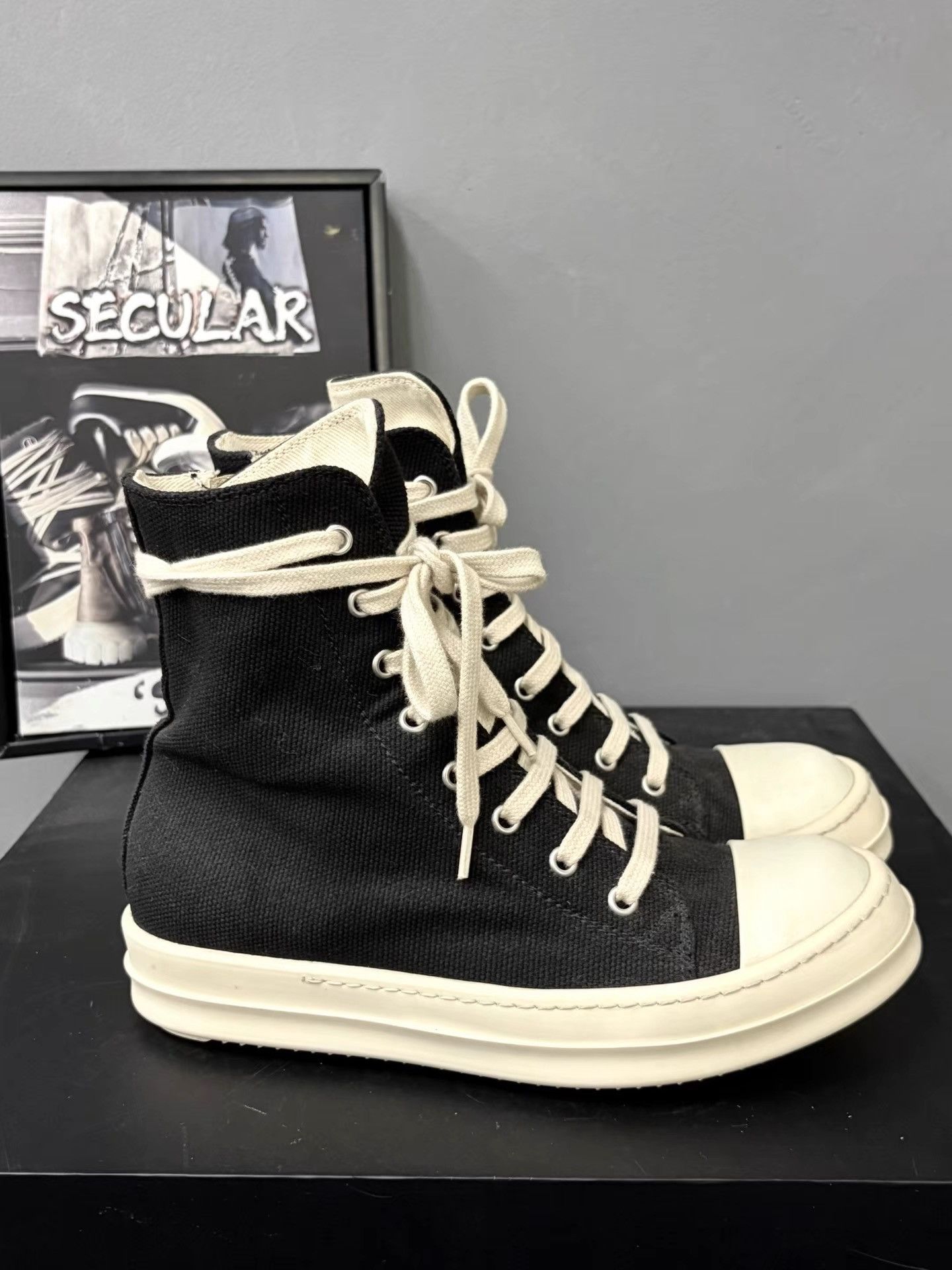 Rick Owens Rick Owens Drkshdw Jumbo Sneakers K34 Size US 7 / IT 37 - 4 Thumbnail