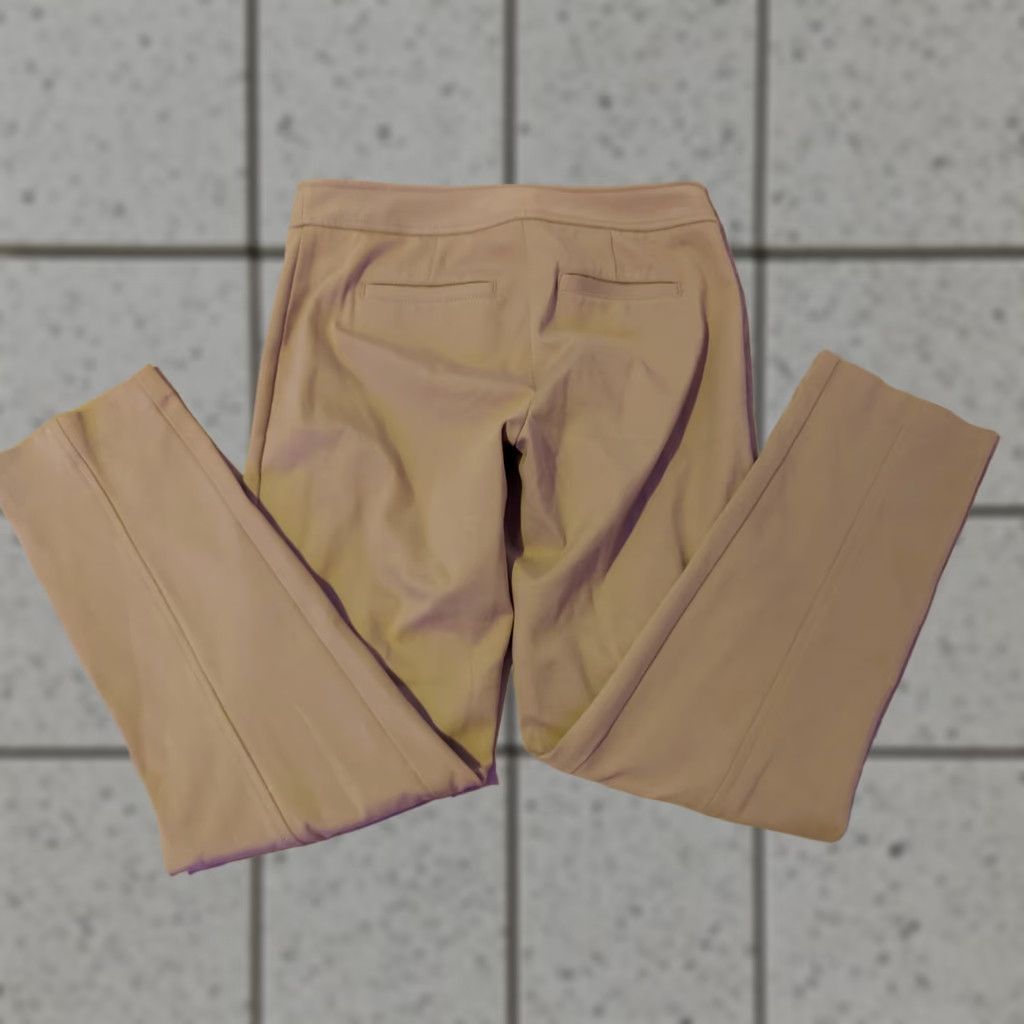 Talbots VINTAGE? No — Talbots Pants 2 Wool Cotton Beige Chino Flat Front Stretch Dressy Casual Regular Womens Pants Size 26" / US 2 / IT 38 - 1 Thumbnail
