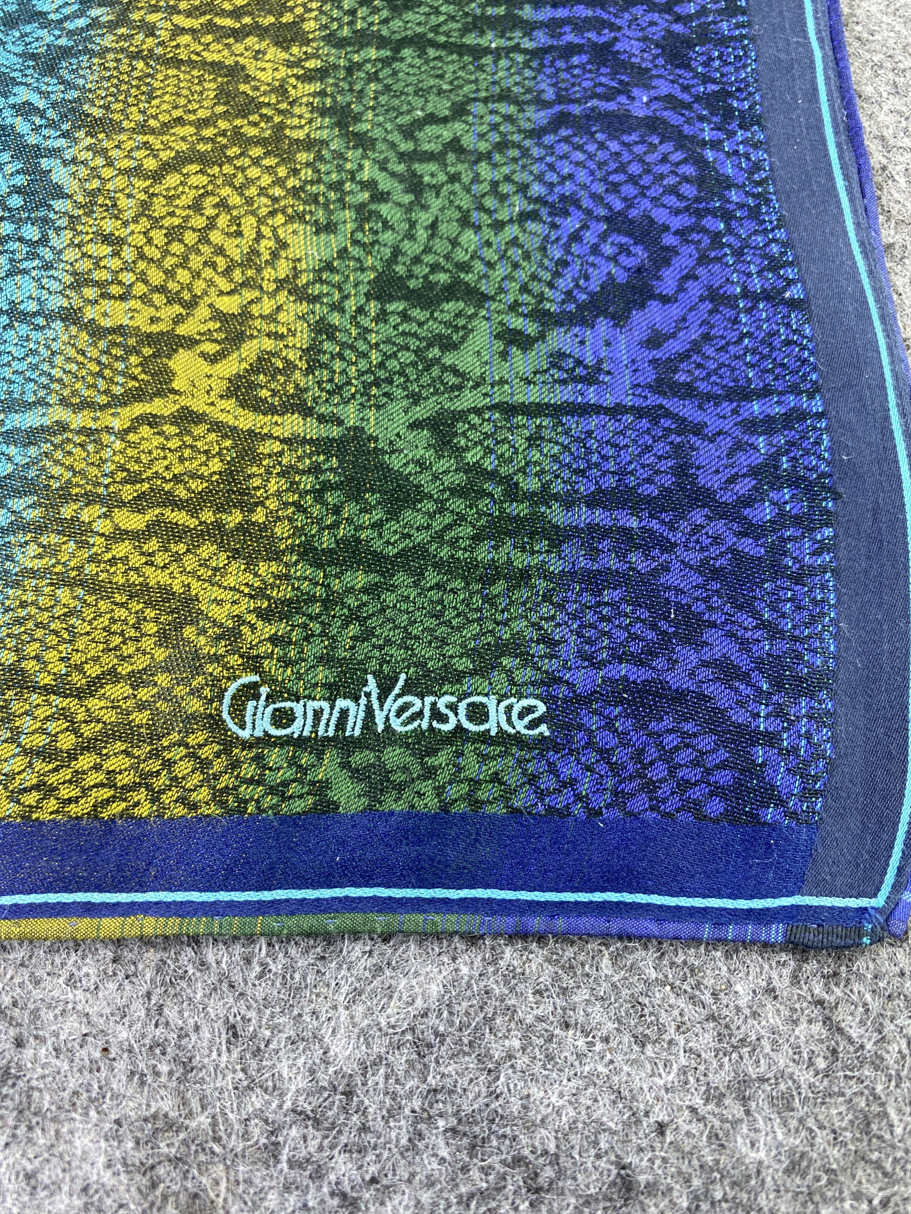 Versace Gianni Versace Handkerchief / Neckerchief / Bandana-B442 Size ONE SIZE - 5 Thumbnail