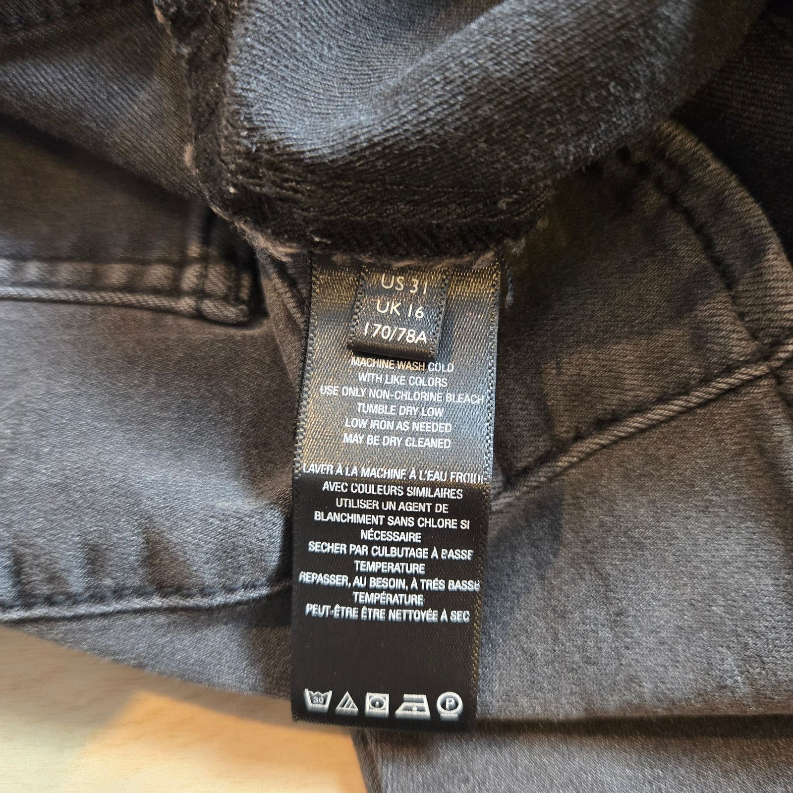 Free People Free People We the Free Penny Pull-On Flare raw hem 31 black Size 31" - 5 Thumbnail