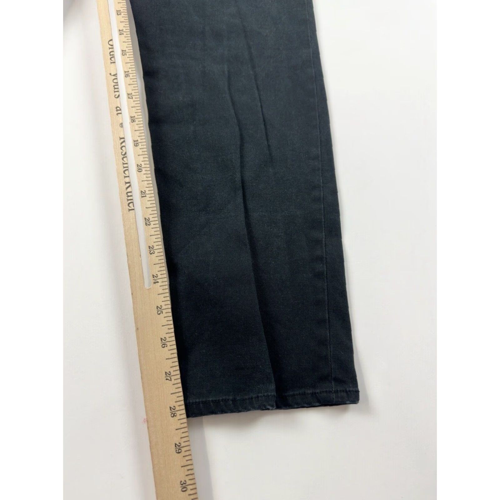 Vintage LL Bean Pants Women’s 12 Black Flap Pockets Signature Size 34" / US 12 / IT 48 - 7 Thumbnail