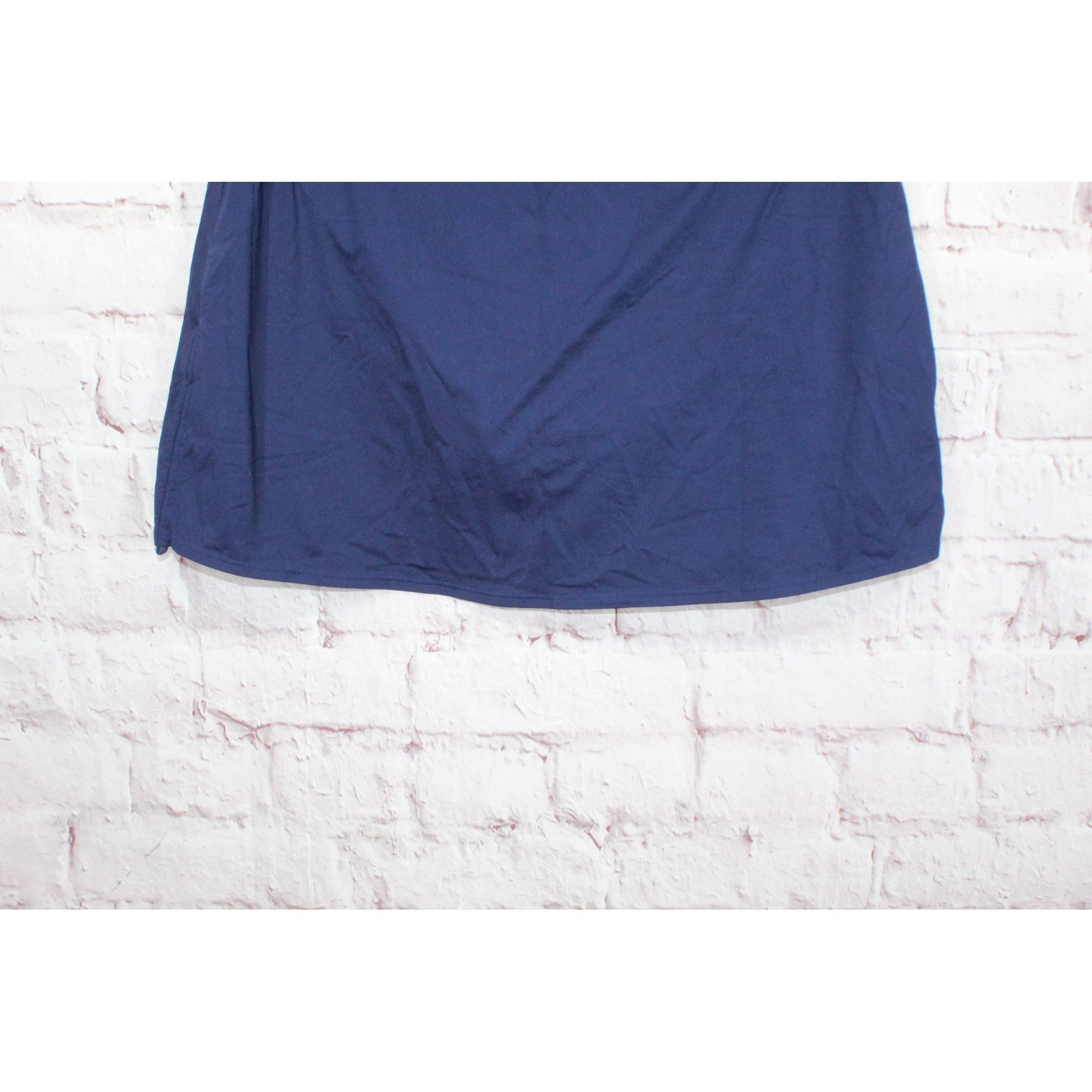 L.L. Bean LL Bean Women's New Current Ruched Swim Skort Size 34" / US 12 / IT 48 - 5 Thumbnail