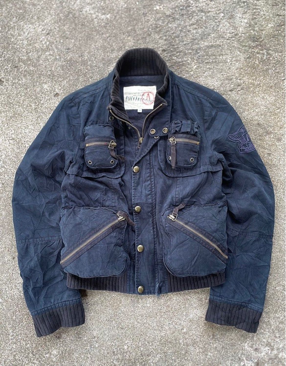 Japanese Brand 2000s Buckaroo 3D Multi Pocket Jacket if six was nine grunge Size US M / EU 48-50 / 2 - 1 Thumbnail