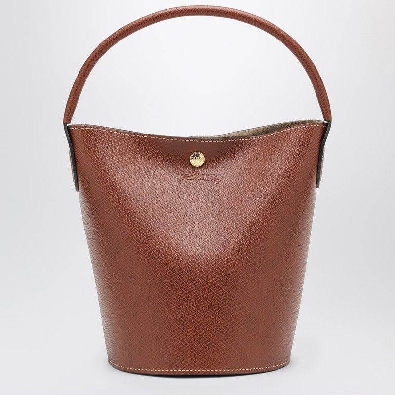 Longchamp S Épure Brown Bucket Bag, Women's
