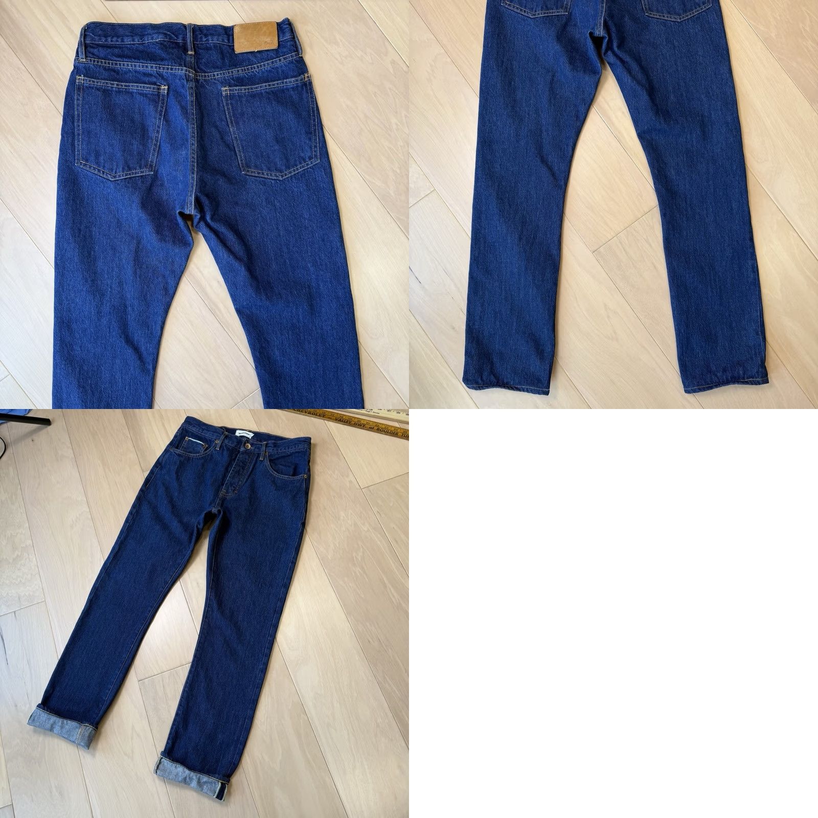 Taylor Stitch Taylor Stitch Jeans Slim Blue Dark Wash 30 Denim Button 5-Pocket Regular Mens Slim Straight Vintage No Size US 30 / EU 46 - 8 Thumbnail