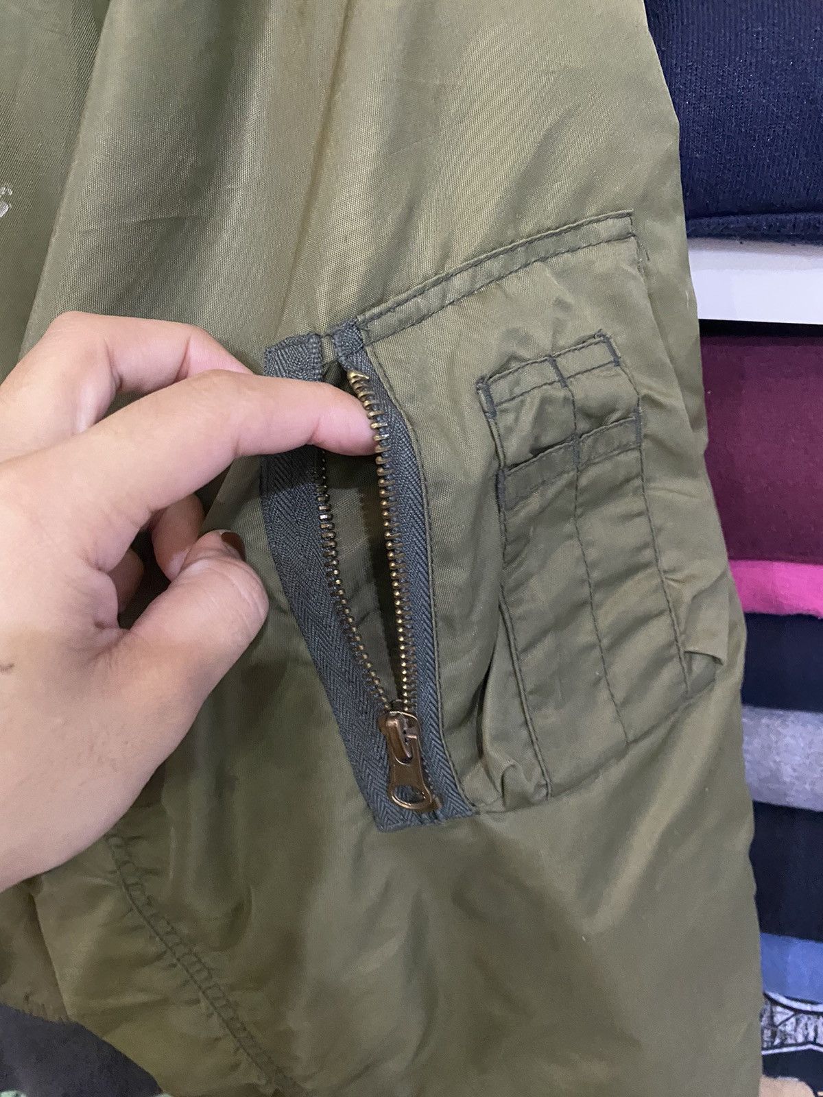 Vintage Vintage Bomber Jacket Size US L / EU 52-54 / 3 - 9 Thumbnail