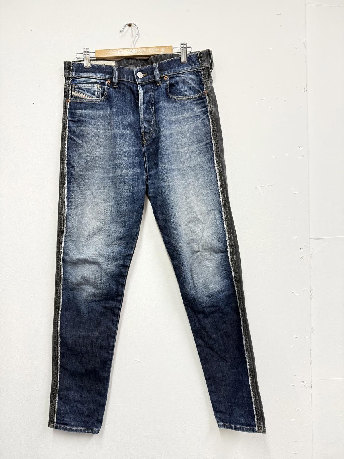 Diesel Diesel Men's Two-Tone Slim Fit Jeans Size US 30 / EU 46 - 1 Thumbnail
