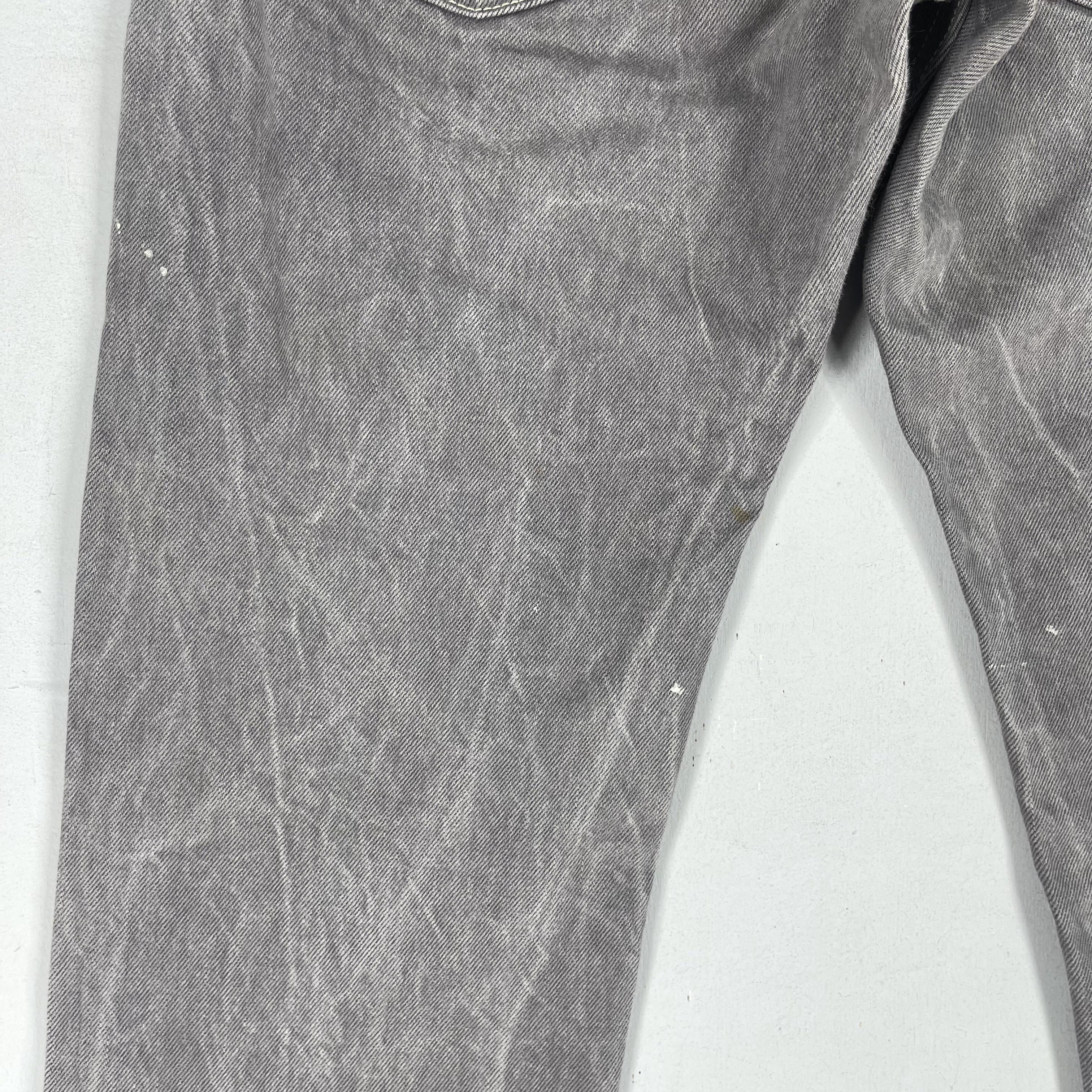 Levi's × Vintage Size 32 Levis 511 Paint Splatter Distressed Slim Fit Jeans Size US 32 / EU 48 - 11 Thumbnail