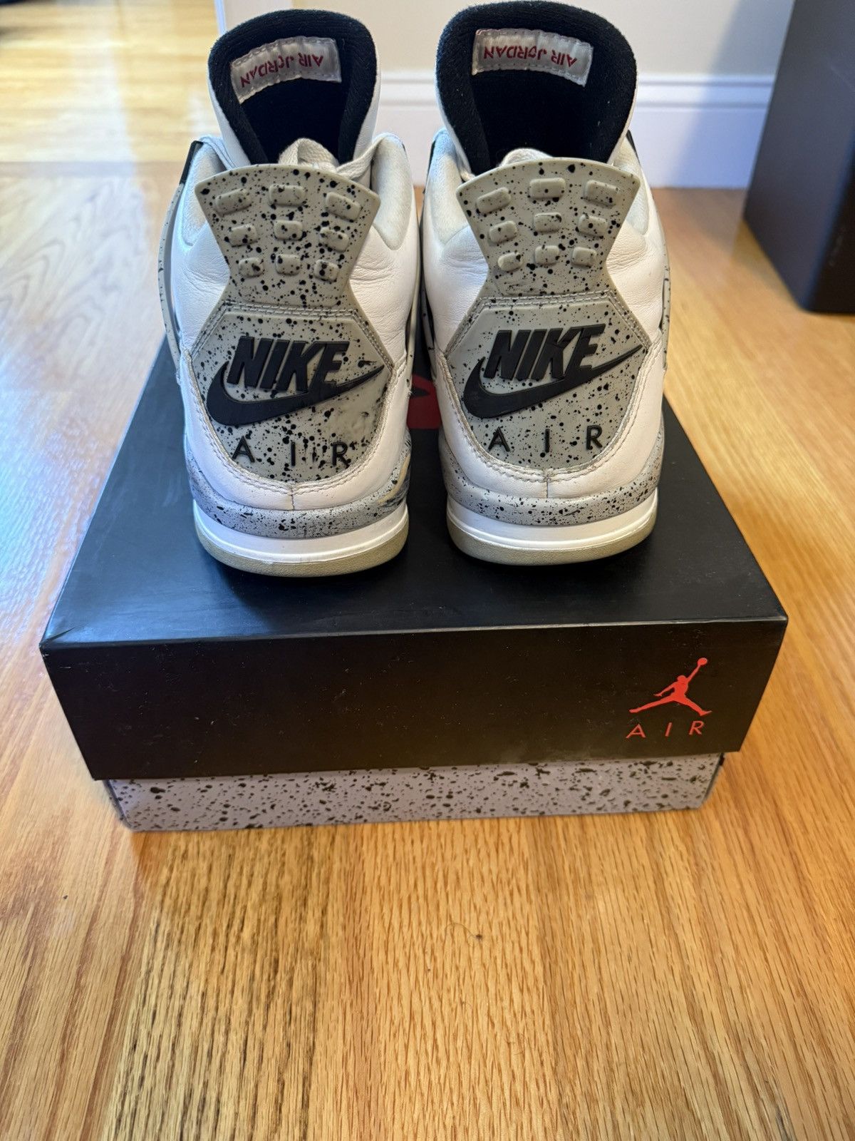 Jordan Brand Air Jordan 4 White Cement 2016 Release Size US 13 / EU 46 - 2 Thumbnail