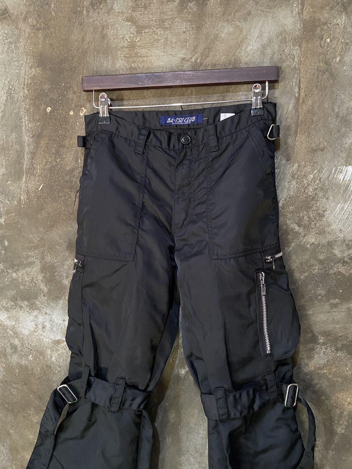 Japanese Brand × Le Grande Bleu (L.G.B.) × Seditionaries Japanese-Batsu Nylon Bondage Pants Size US 30 / EU 46 - 7 Thumbnail