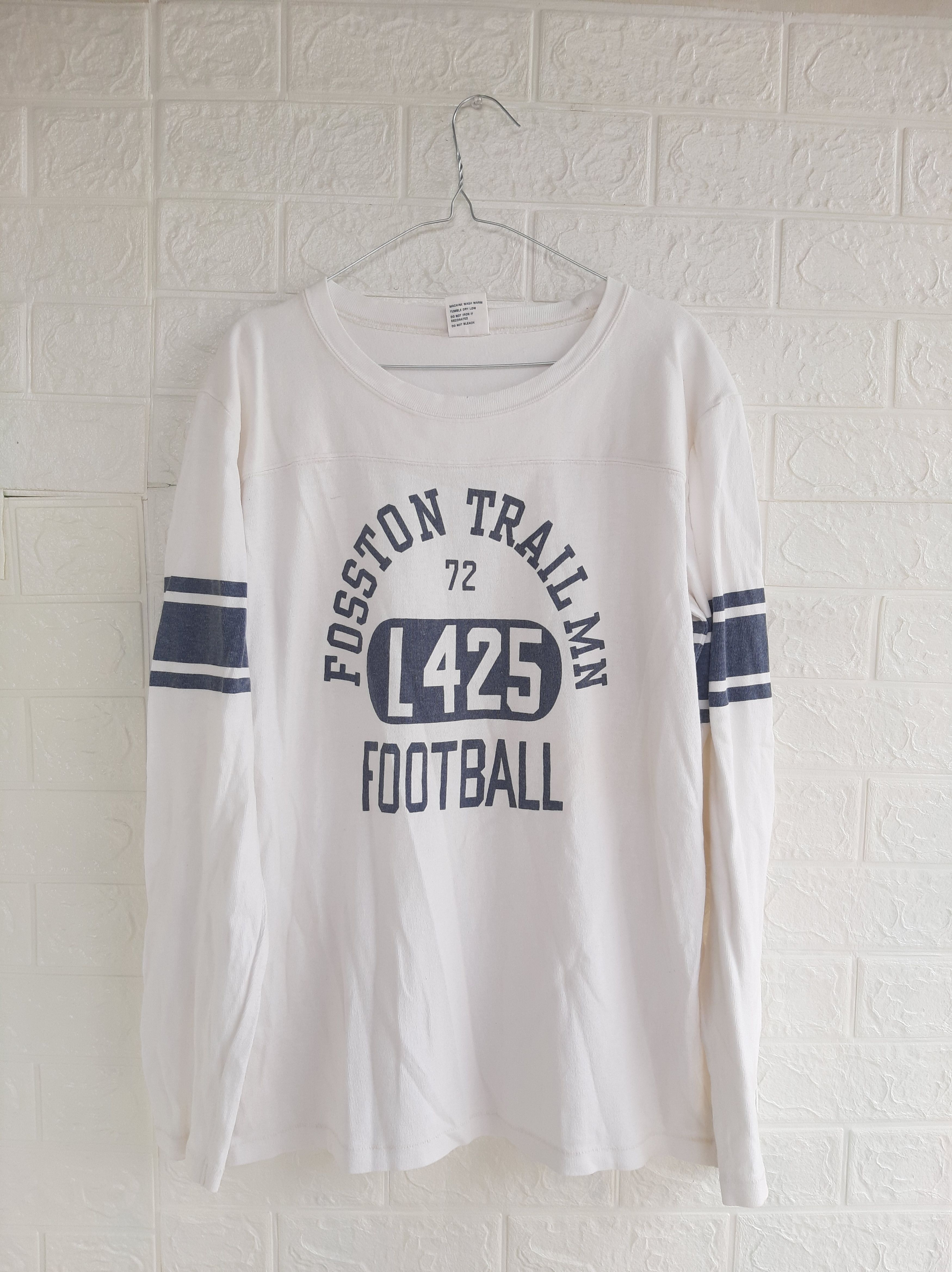 Champion × Vintage Fosston trail mn football longsleeve champion tee Size US L / EU 52-54 / 3 - 1 Thumbnail