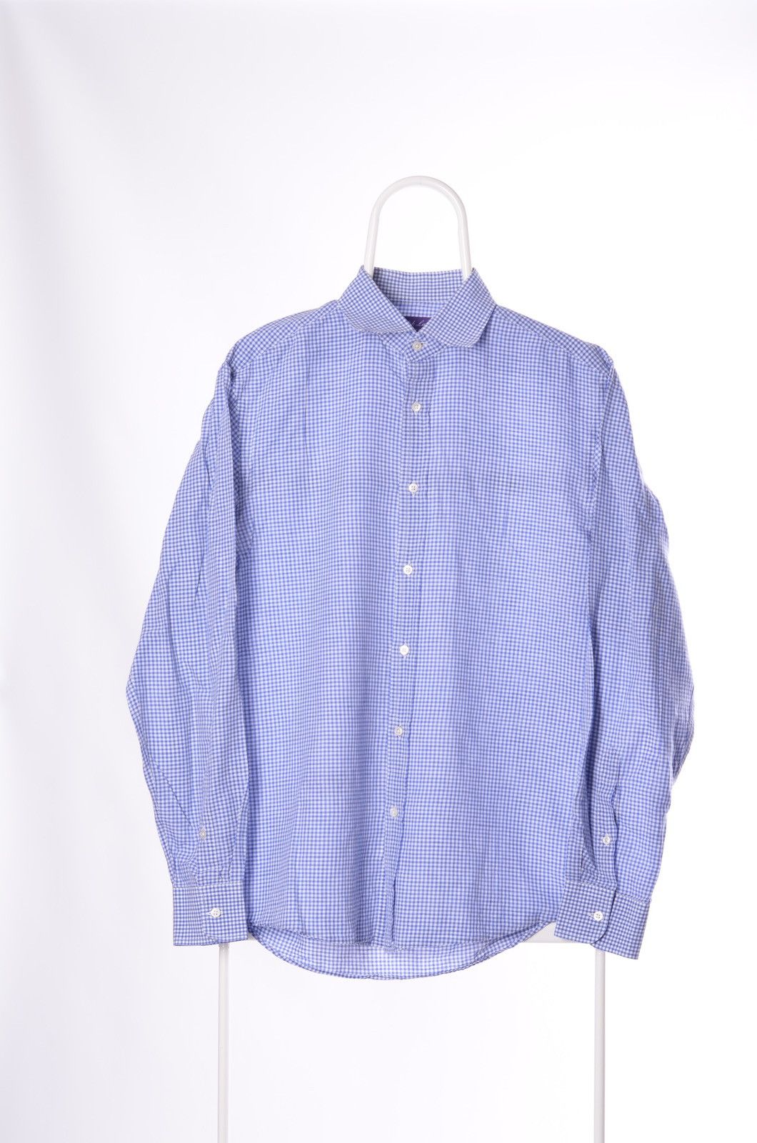 Ralph Lauren Vintage Polo Ralph Lauren Purple Check Button shirt Size US XL / EU 56 / 4 - 1 Thumbnail