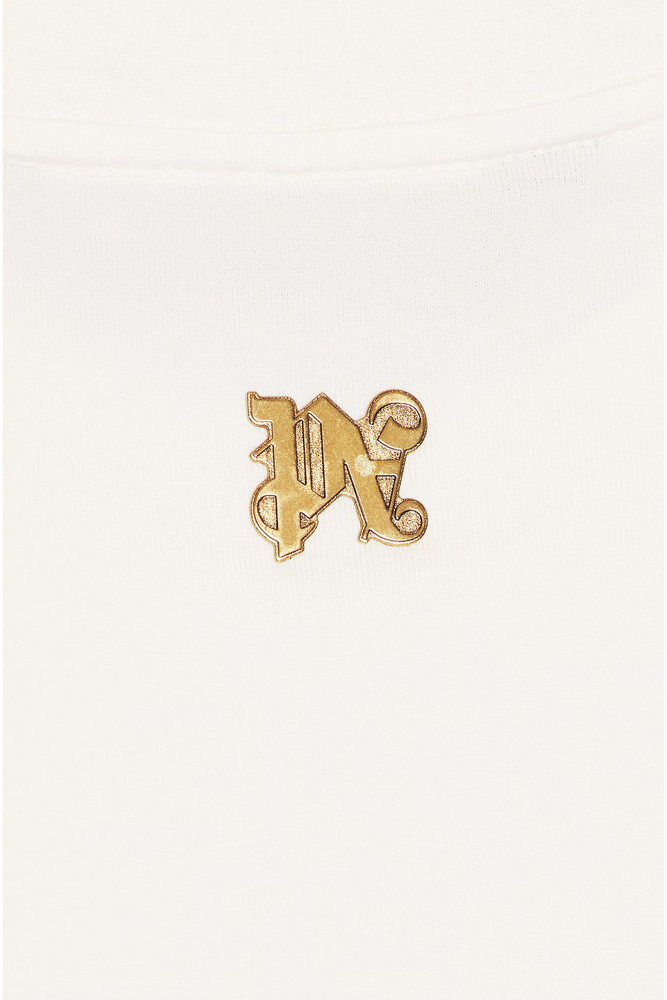 Palm Angels Palm Angels Burning Monogram Tee Off White Gold Flame Size US XL / EU 56 / 4 - 3 Thumbnail