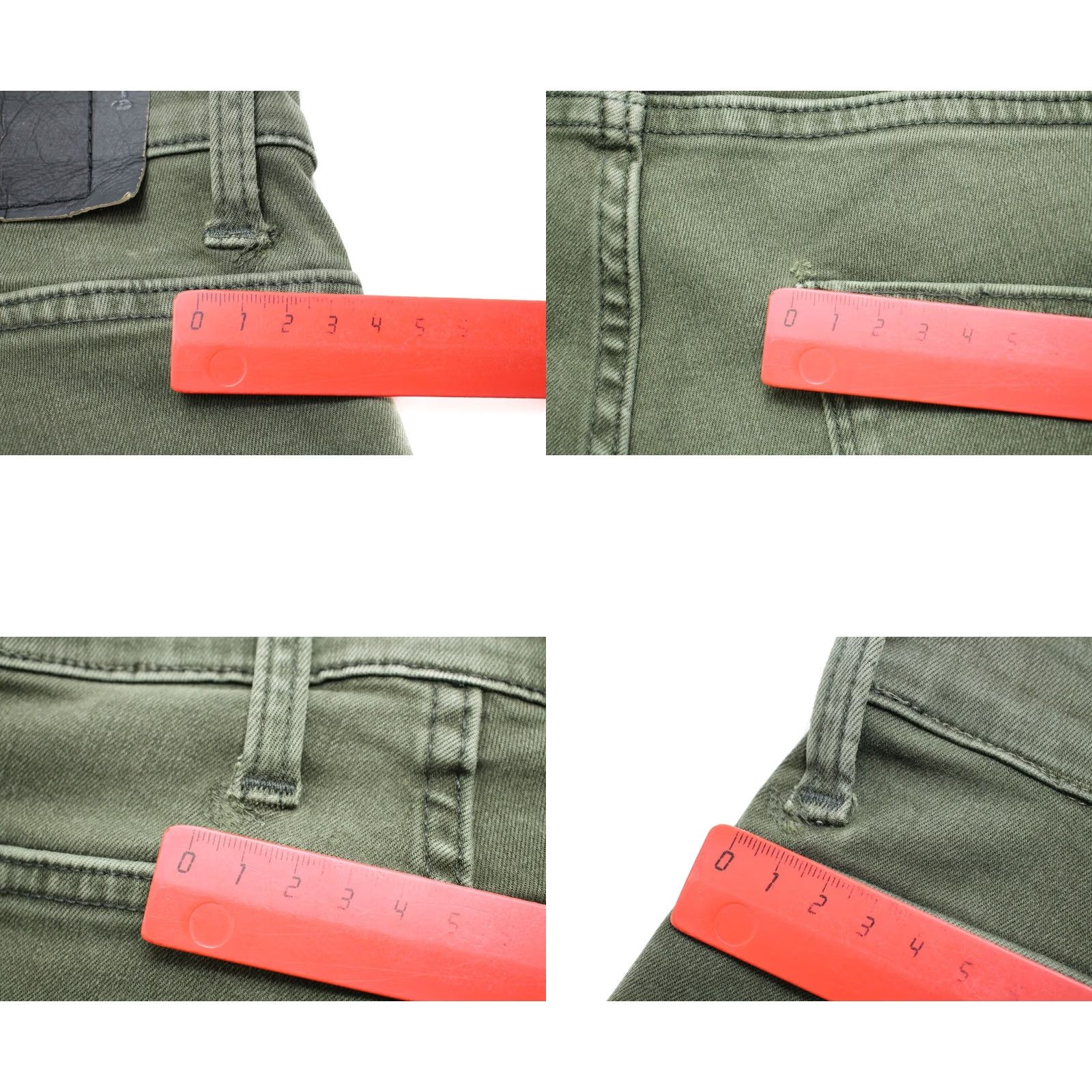 G-Star G-Star Jeans Mens W31/L30 Green Revend Skinny Men Stretch Zip Fly Pocket Design Size US 31 - 8 Thumbnail