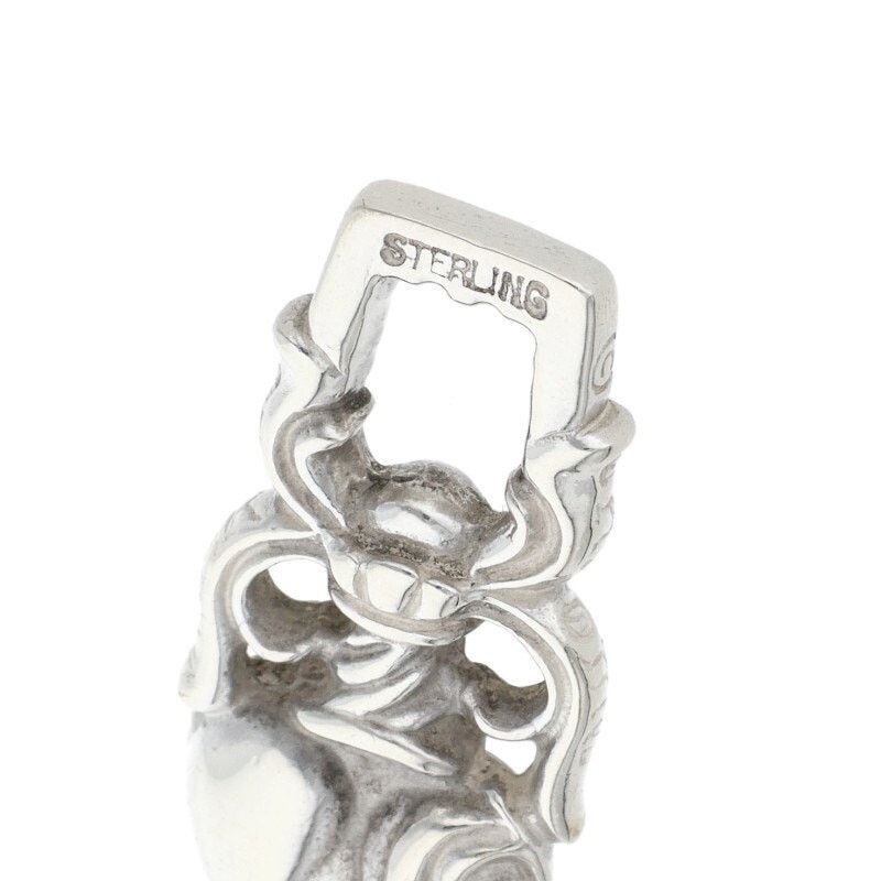 Chrome Hearts Chrome Hearts Silver Dagger Heart Necklace Size ONE SIZE - 5 Thumbnail