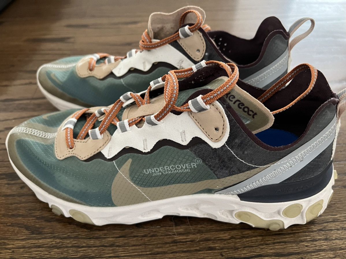 Nike × Undercover Nike x Undercover React Element 87 “Green Mist” Size US 8.5 / EU 41-42 - 2 Thumbnail