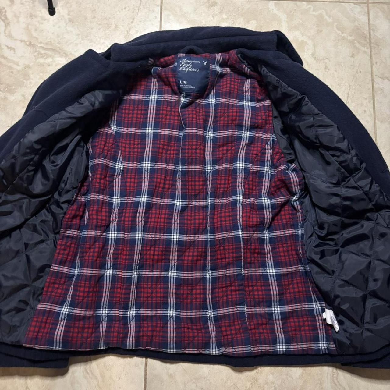 American Eagle Outfitters 2000s american eagle balmain-style military peacoat jacket Size US L / EU 52-54 / 3 - 3 Thumbnail