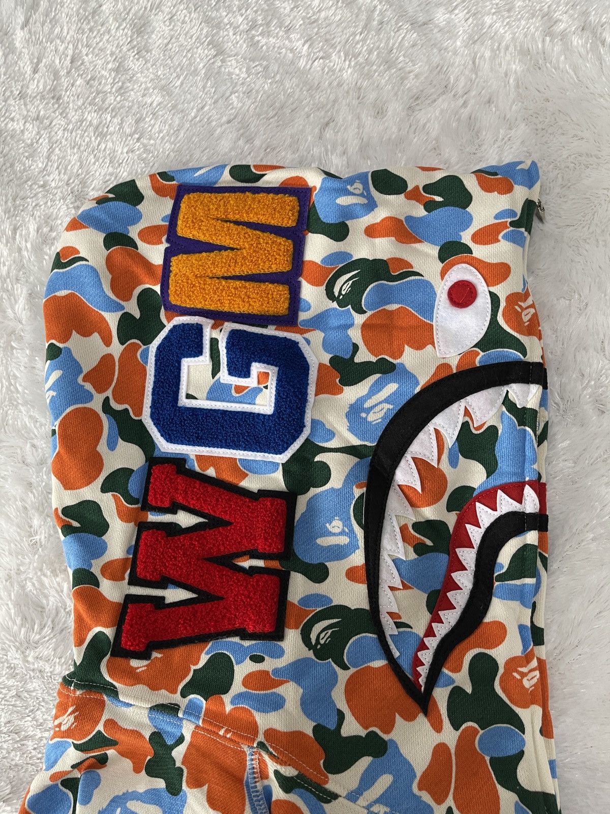 Bape BAPE Shark Hoodie indonesian camo exclusive Size US M / EU 48-50 / 2 - 4 Thumbnail
