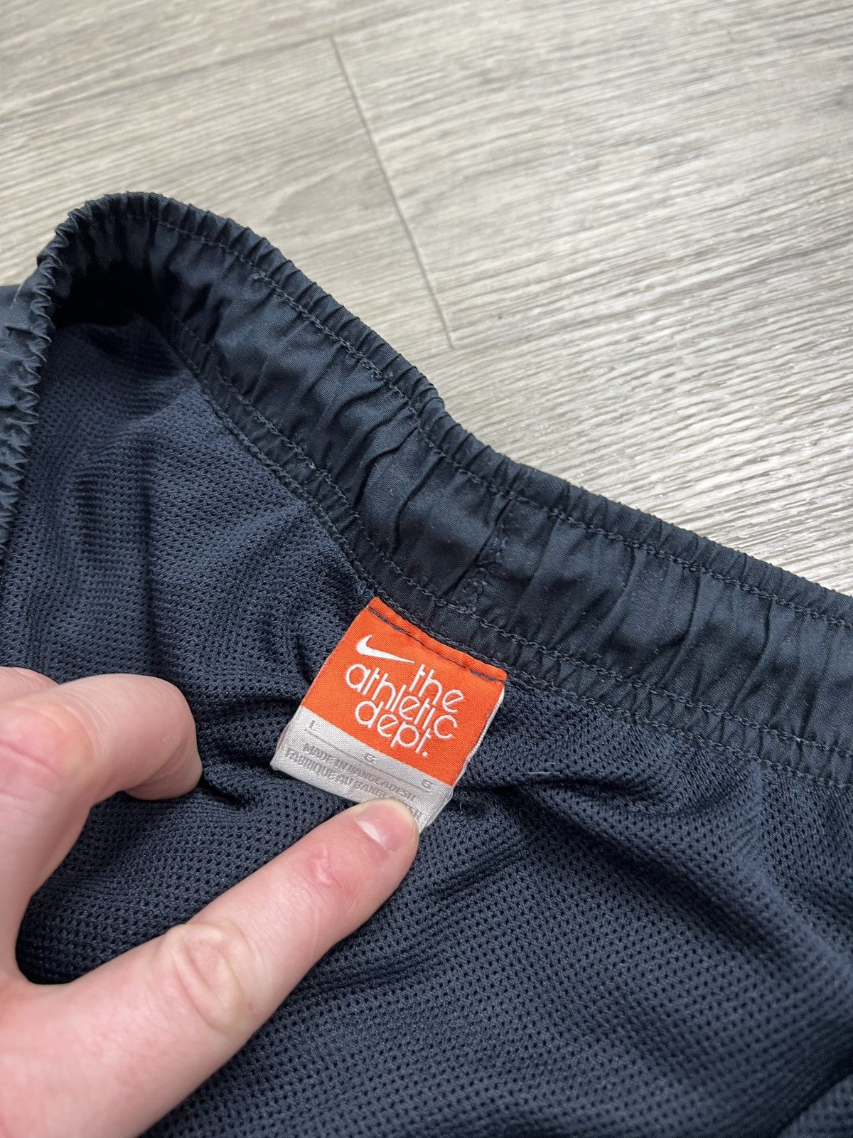 Nike Vintage 90s Nike Baggy Nylon Track Pants "Drill Style" Size US 34 / EU 50 - 5 Thumbnail