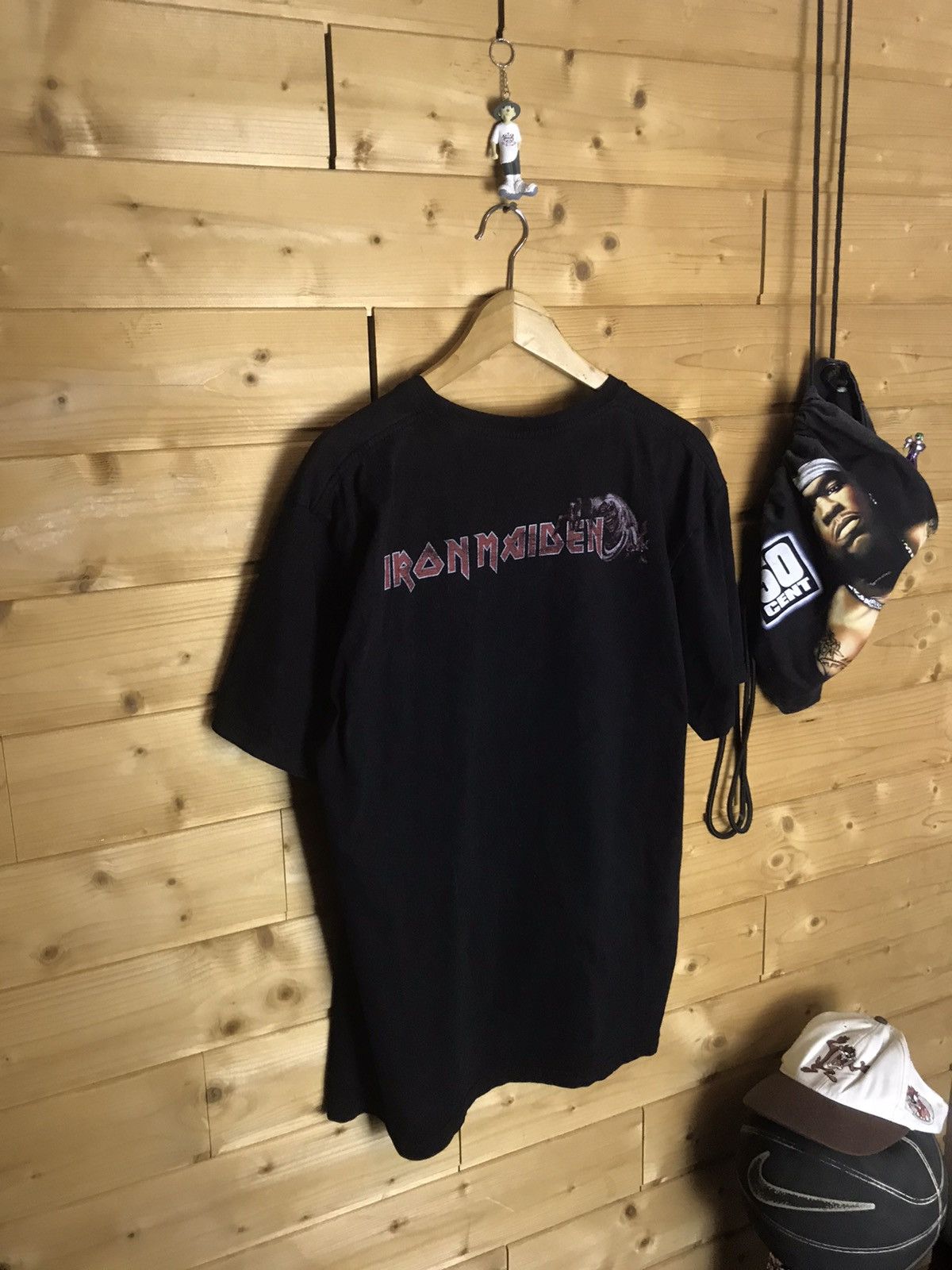 Vintage Vintage Iron Maiden the tropper t-shirt Size US XL / EU 56 / 4 - 9 Thumbnail
