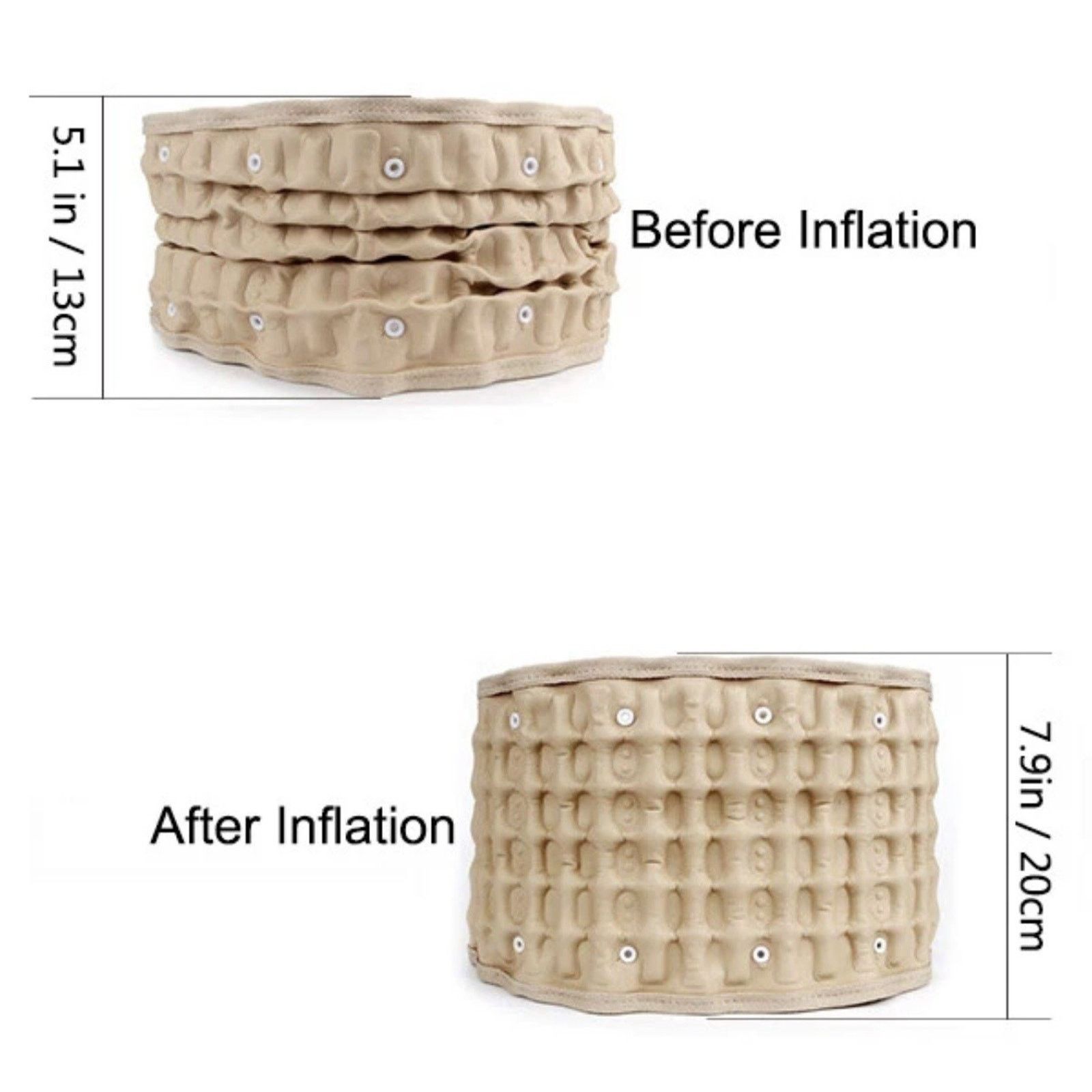 & Other Stories Decompression Belt Back Brace Lumbar Support ( ONLY BELT) Size ONE SIZE - 5 Thumbnail