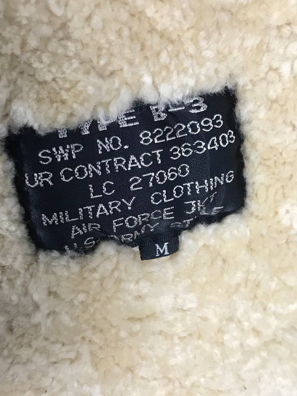 Vintage Vintage B-3 jacket military army sherpa skin ww1 American Size US M / EU 48-50 / 2 - 12 Thumbnail