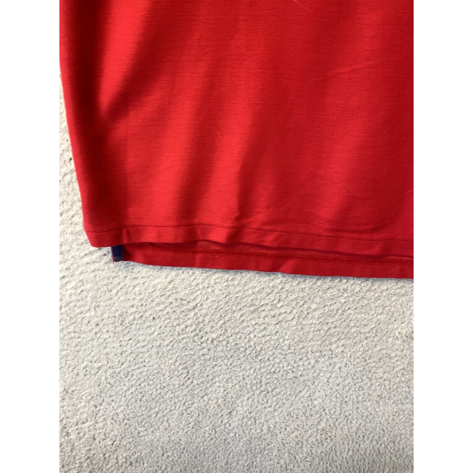 Izod IZOD Advantage Performance Polo Shirt L Red Short Sleeve Mens Polo Shirt Regular Fit Cotton Polyester Casual Sports Golf Outdoor 34-82 Size US L / EU 52-54 / 3 - 4 Thumbnail