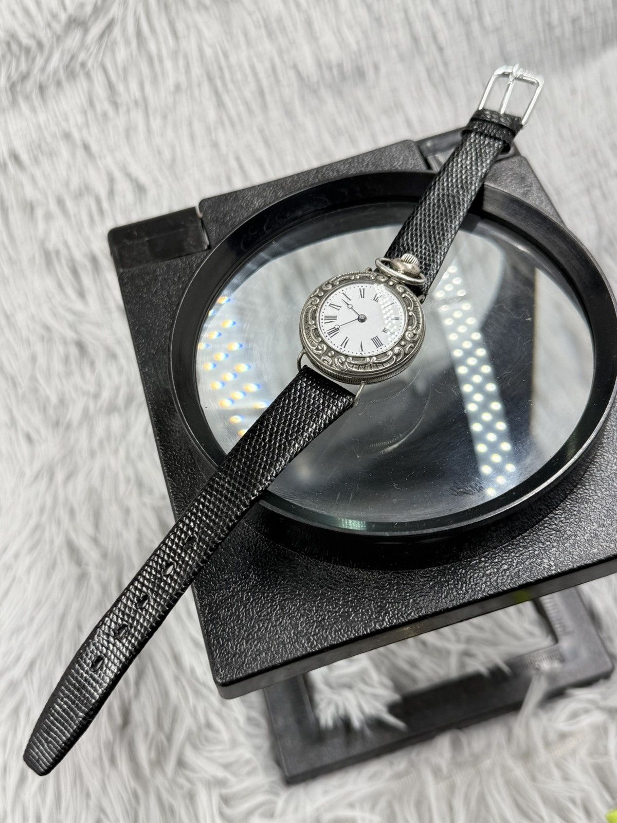 Vintage Vintage Apapt Sterling Silver Pocket Manual Unisex Watch Size ONE SIZE - 10 Thumbnail