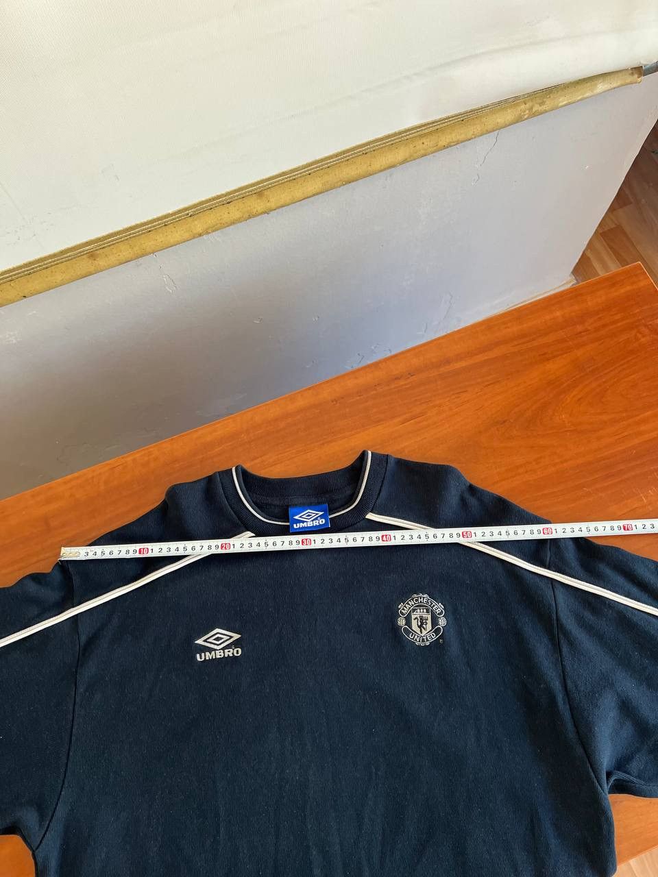 Vintage 1998/99 MANCHESTER UNITED TRAINING UMBRO SOCCER SWEATSHIRT Size US XXL / EU 58 / 5 - 14 Thumbnail