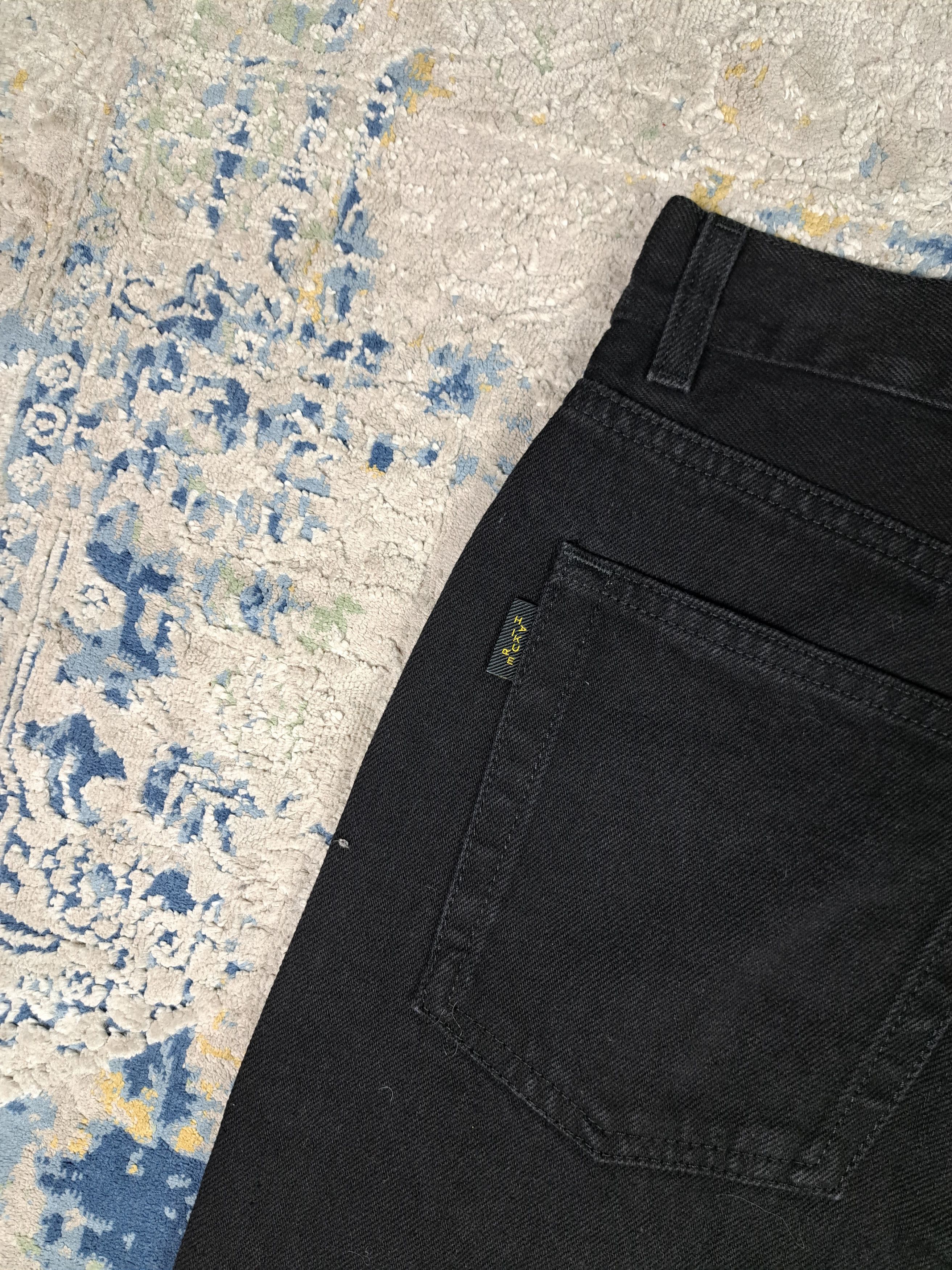 Haikure $220 RRP BNWT Haikure Fergus Black Rinse Wide Leg Denim Size US 33 - 5 Thumbnail