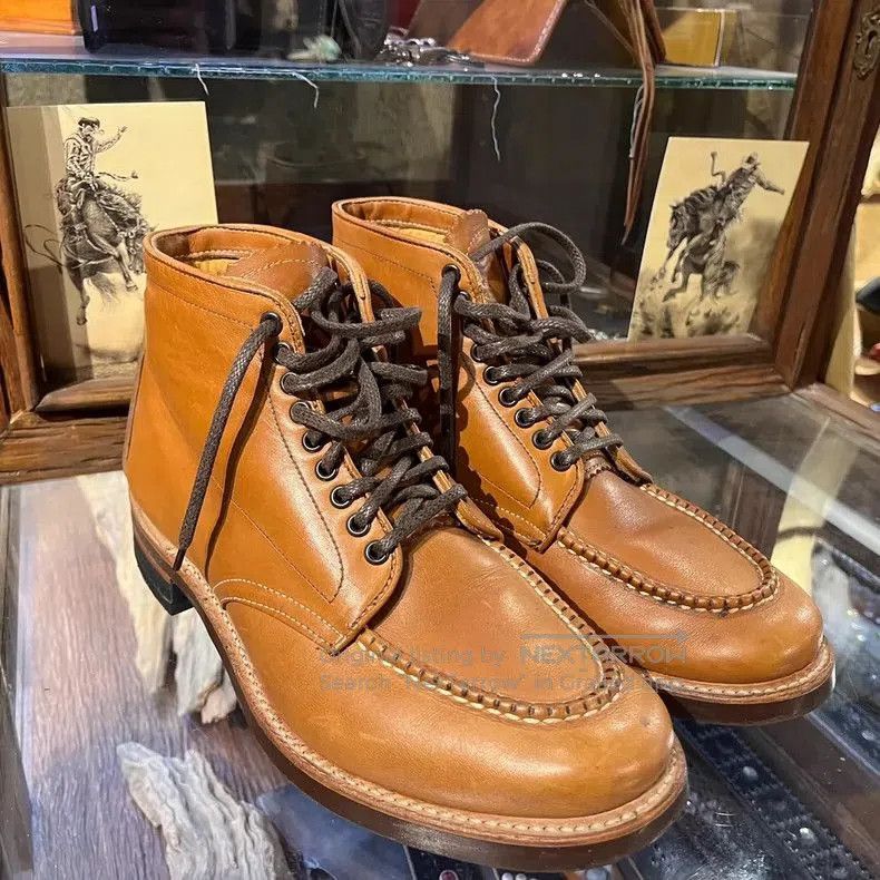 Other RRL Double RL Leather Work Boots - dmc. Size US 9.5 / EU 42-43 - 1 Thumbnail