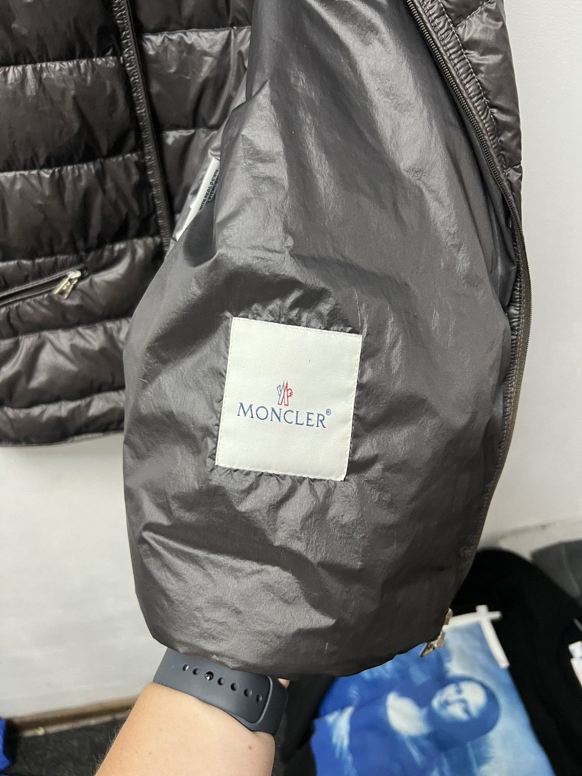 Moncler Moncler brown puffer vest Size US XXL / EU 58 / 5 - 6 Thumbnail