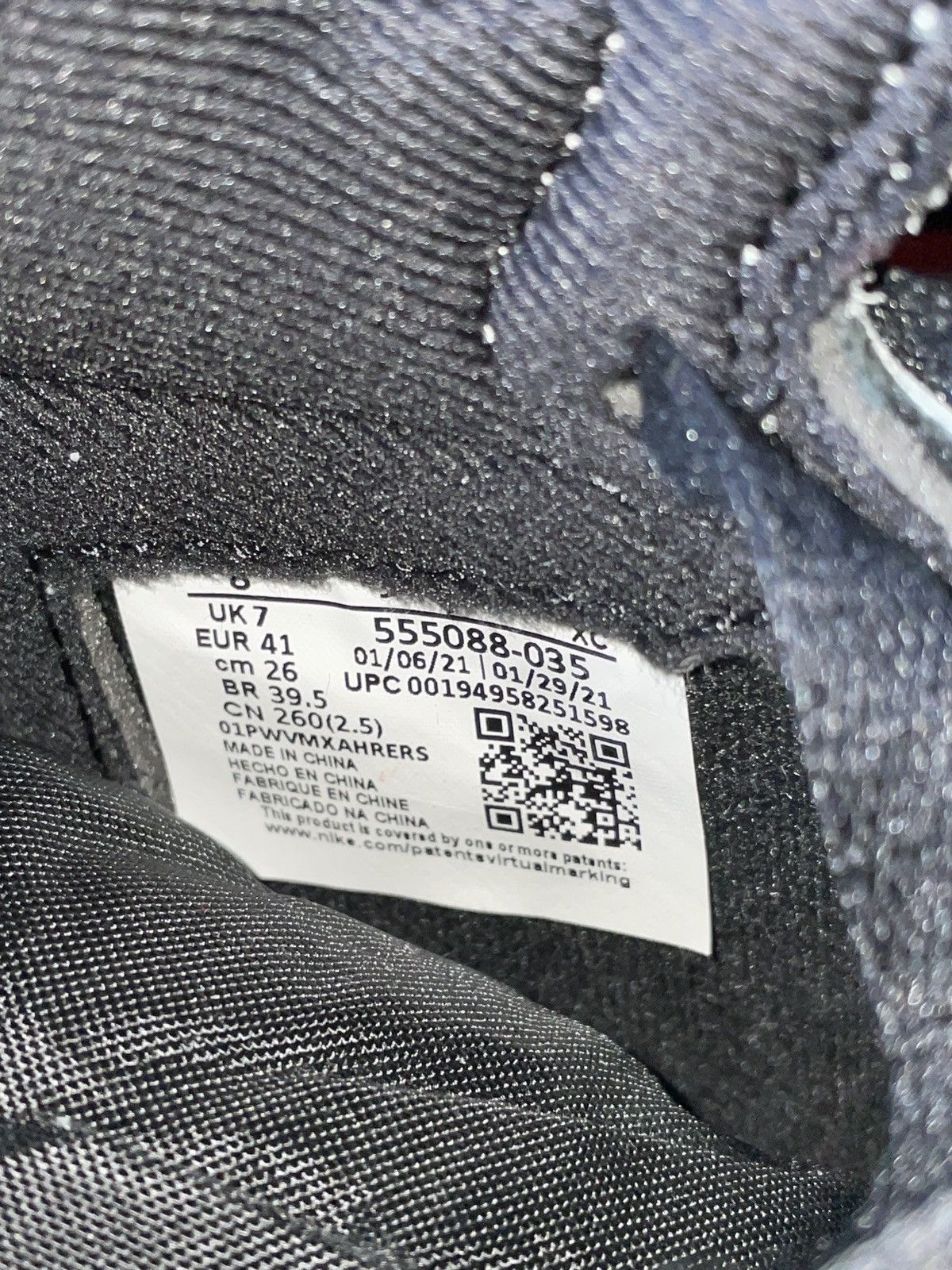 Jordan Brand × Nike Jordan 1 Retro High shadow 2.0 Size US 8 / EU 41 - 6 Thumbnail