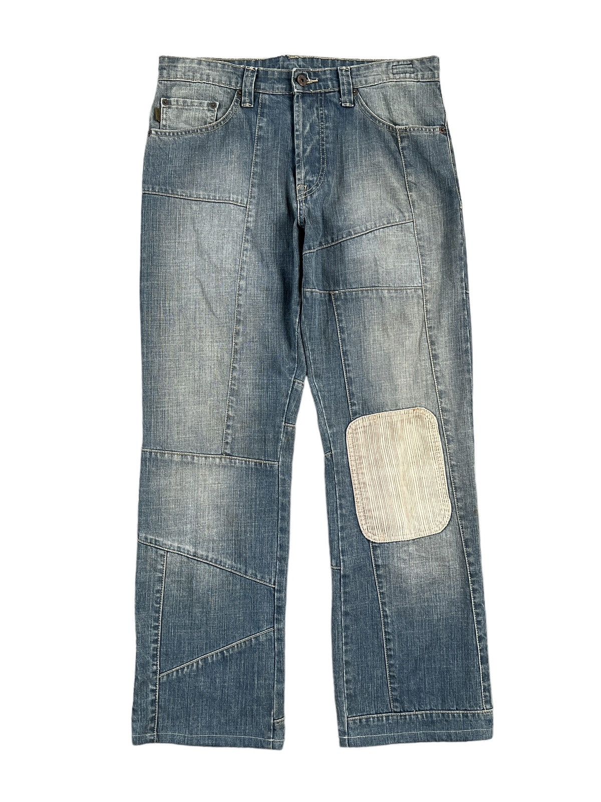 Japanese Brand Kenzo Homme Reworked Denim Size US 34 / EU 50 - 1 Thumbnail