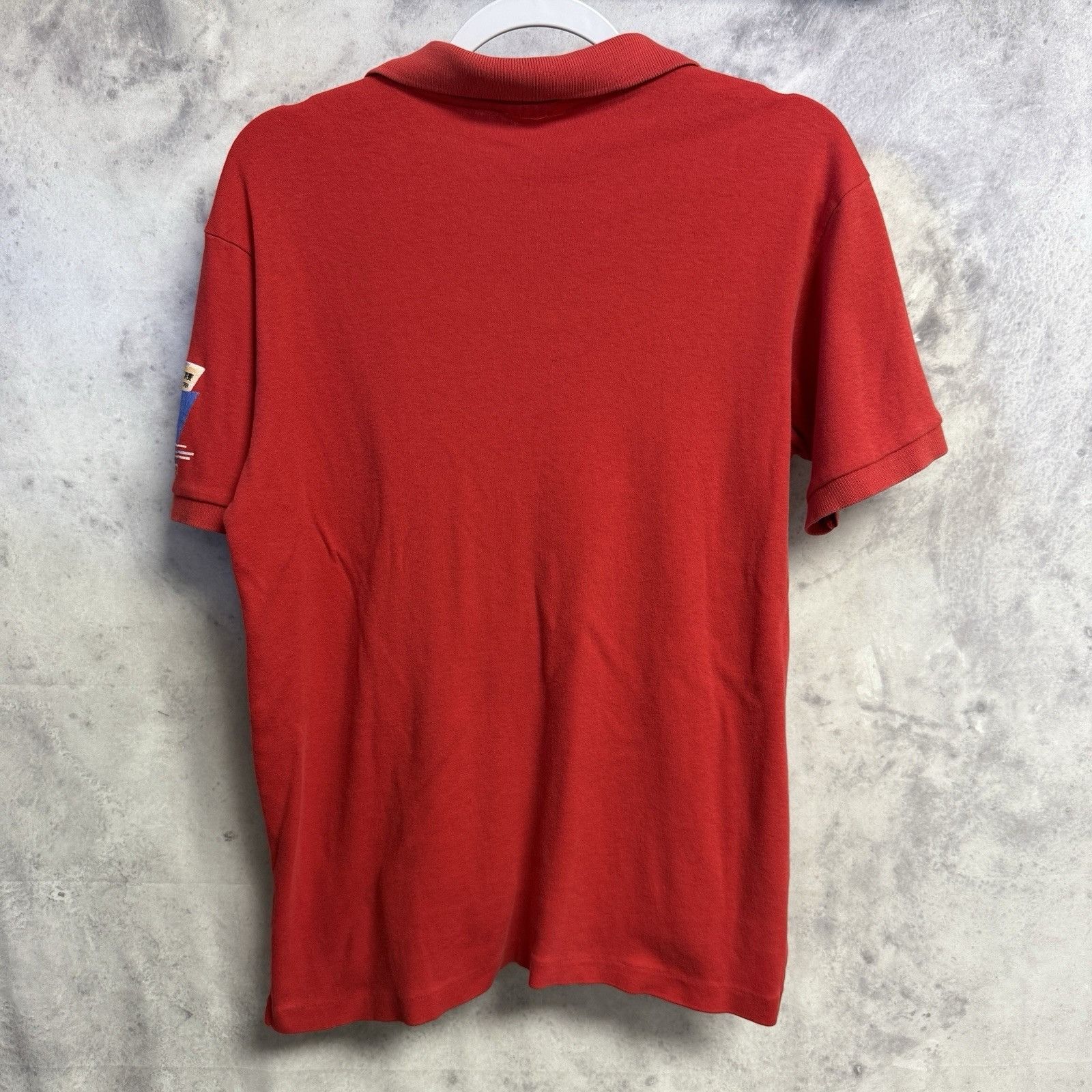 K-Swiss Vintage K-Swiss 90s Taiwan Tennis Open Polo T Shirt Red M Size US M / EU 48-50 / 2 - 2 Thumbnail