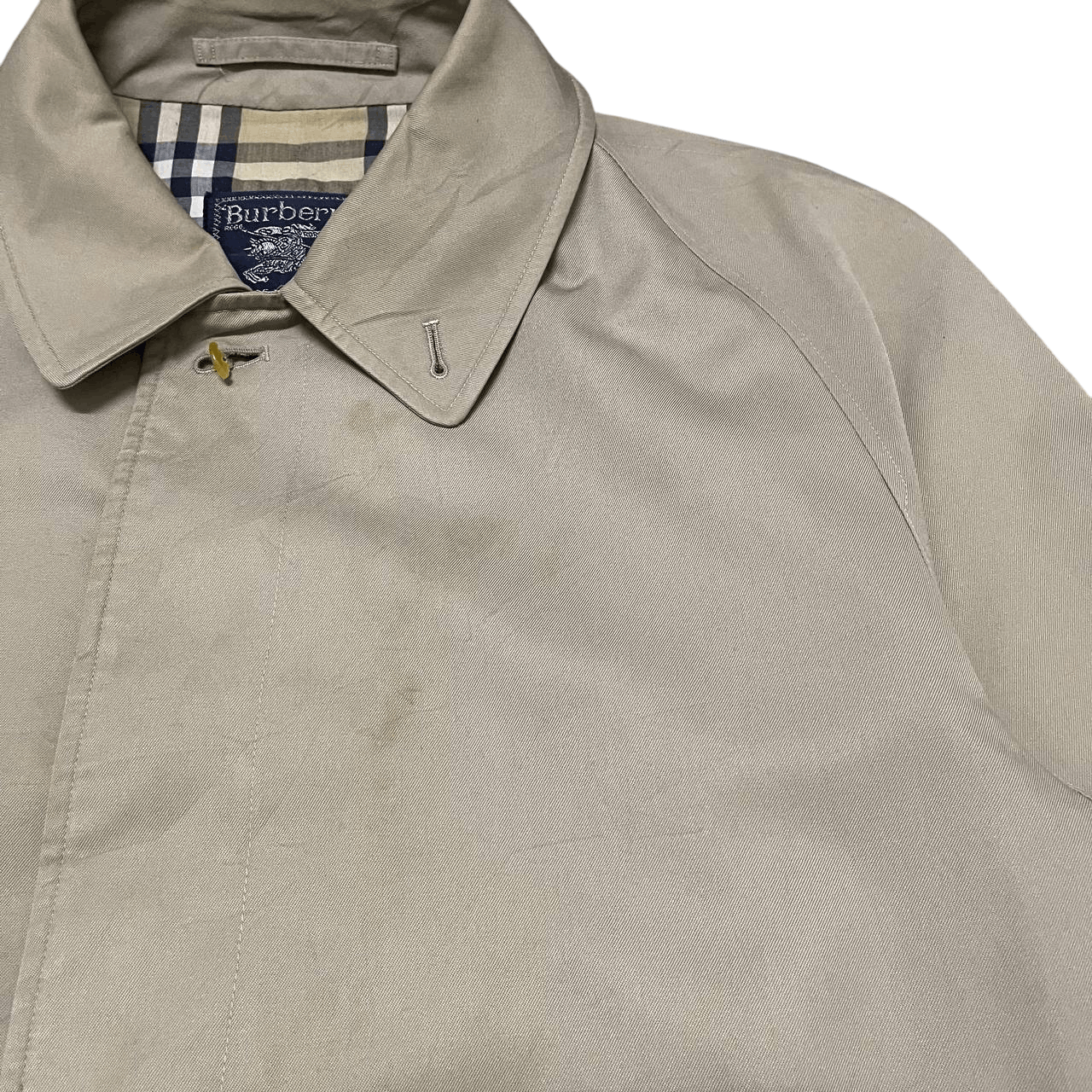 Burberry Vintage Burberry Nova Check Trench Coat England Made Size US M / EU 48-50 / 2 - 6 Thumbnail
