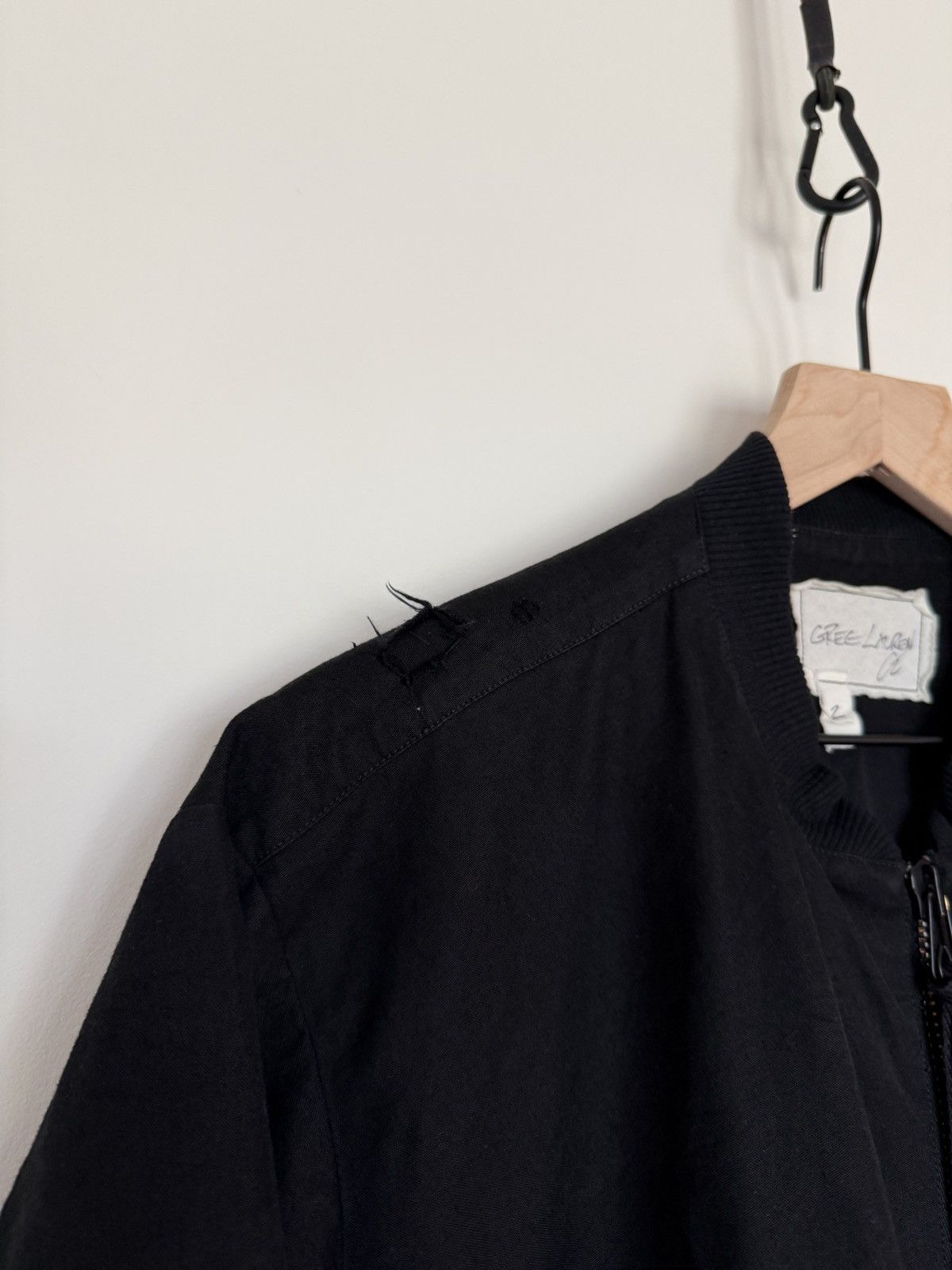 Greg Lauren Tent Zip Jacket Black Size US M / EU 48-50 / 2 - 6 Thumbnail