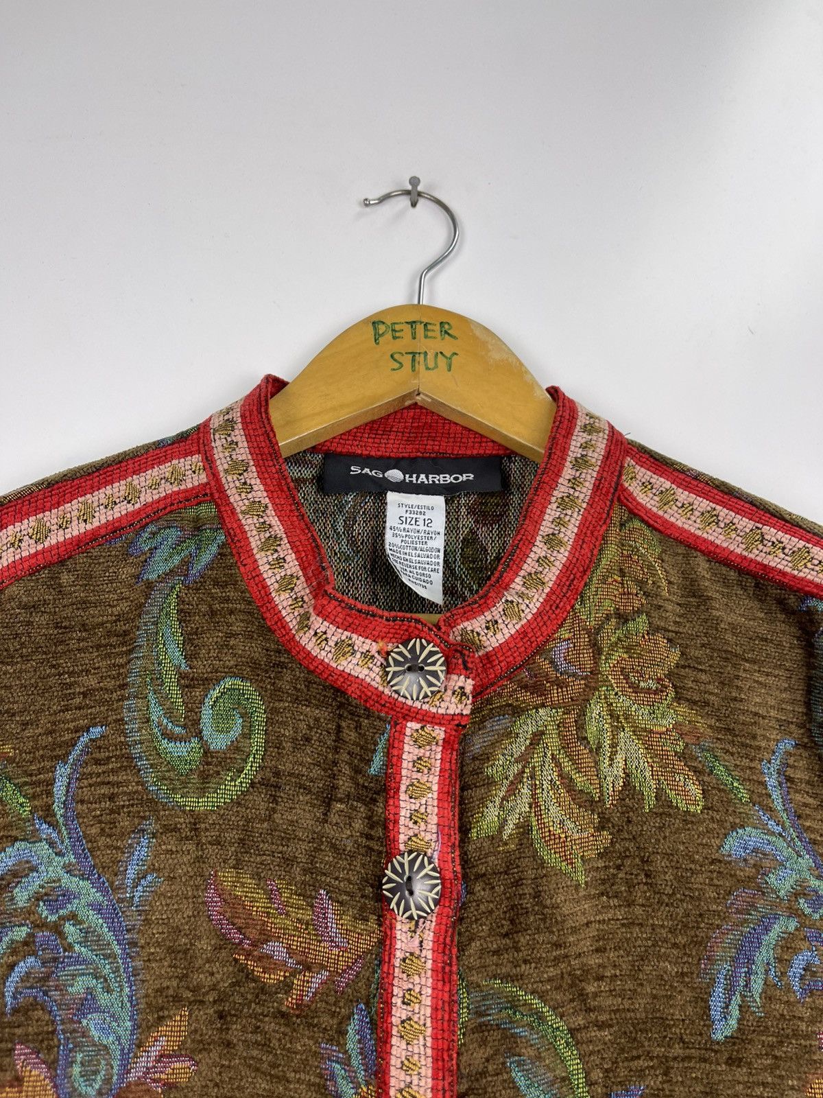 Best Made Vintage Sago Harbor Tapestry Jacket Size US M / EU 48-50 / 2 - 8 Thumbnail