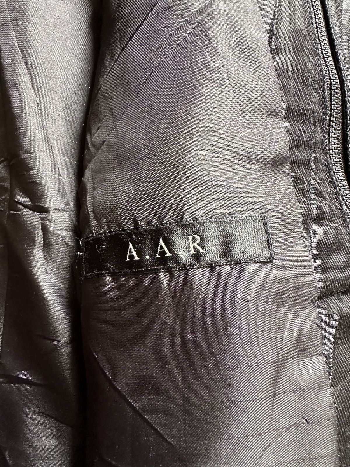 Yohji Yamamoto 00s A.A.R by Yohji Yamamoto biker zipper jacket Size US M / EU 48-50 / 2 - 15 Thumbnail