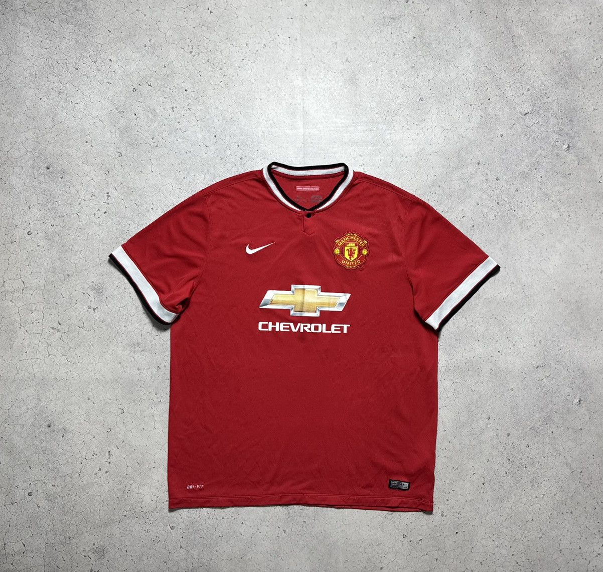 Nike Nike FC Manchester United Di Maria #7 2014/15 Soccer Jersey Size US XXL / EU 58 / 5 - 2 Thumbnail