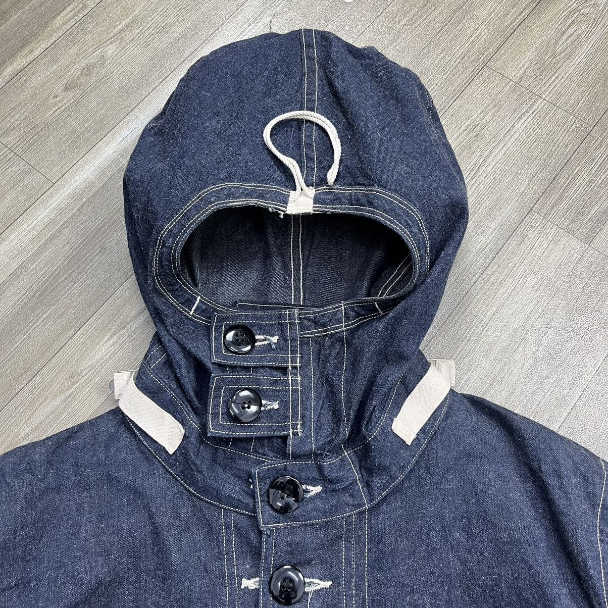 Buzz Rickson's × Japanese Brand × Toyo Enterprises Buzz Rickson’s US NAVY Pull Over Denim Jacket Size US L / EU 52-54 / 3 - 3 Thumbnail