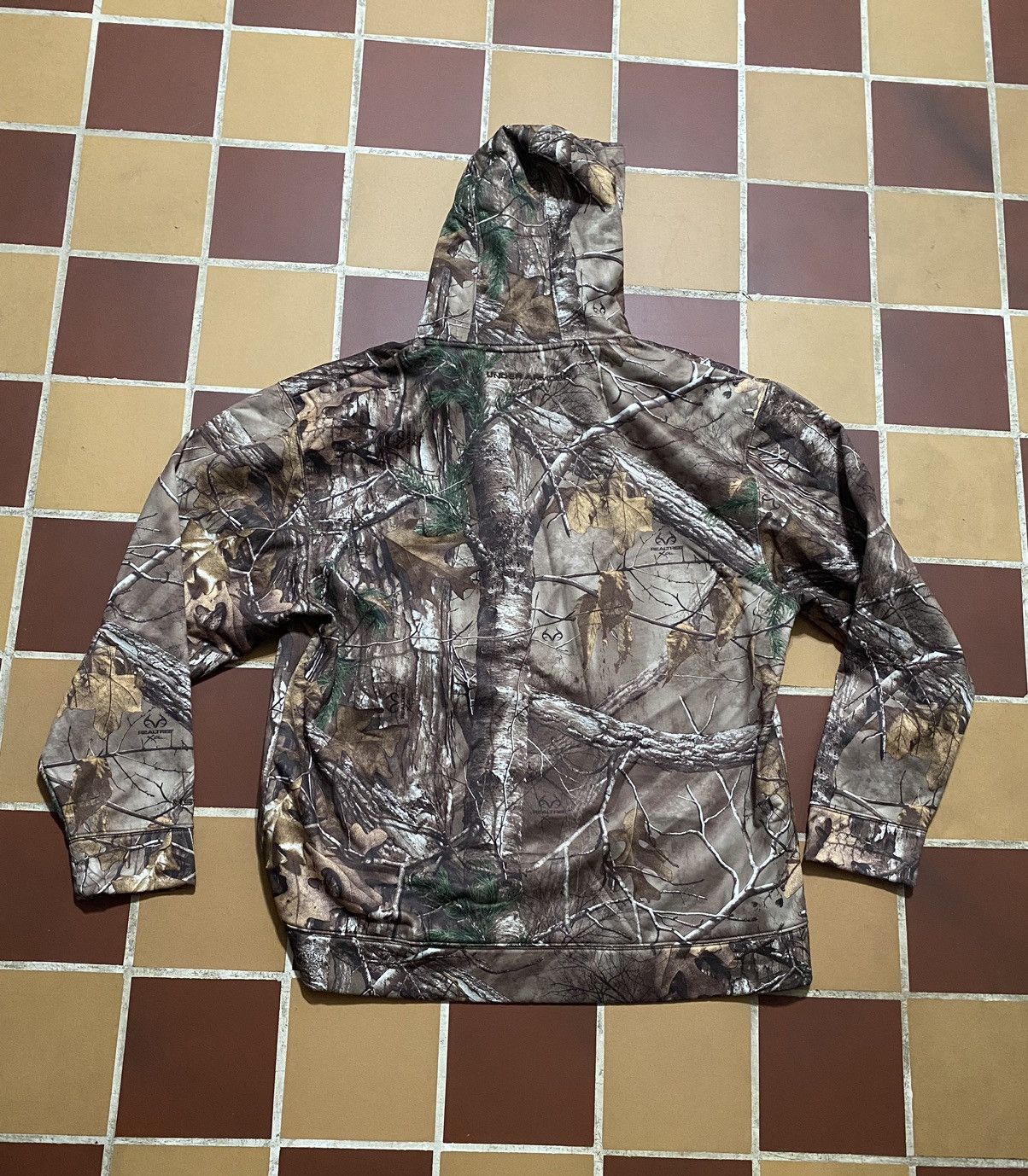 Under Armour Vintage Under Armour Realtree Camo Hoodie XL Size US XL / EU 56 / 4 - 3 Thumbnail