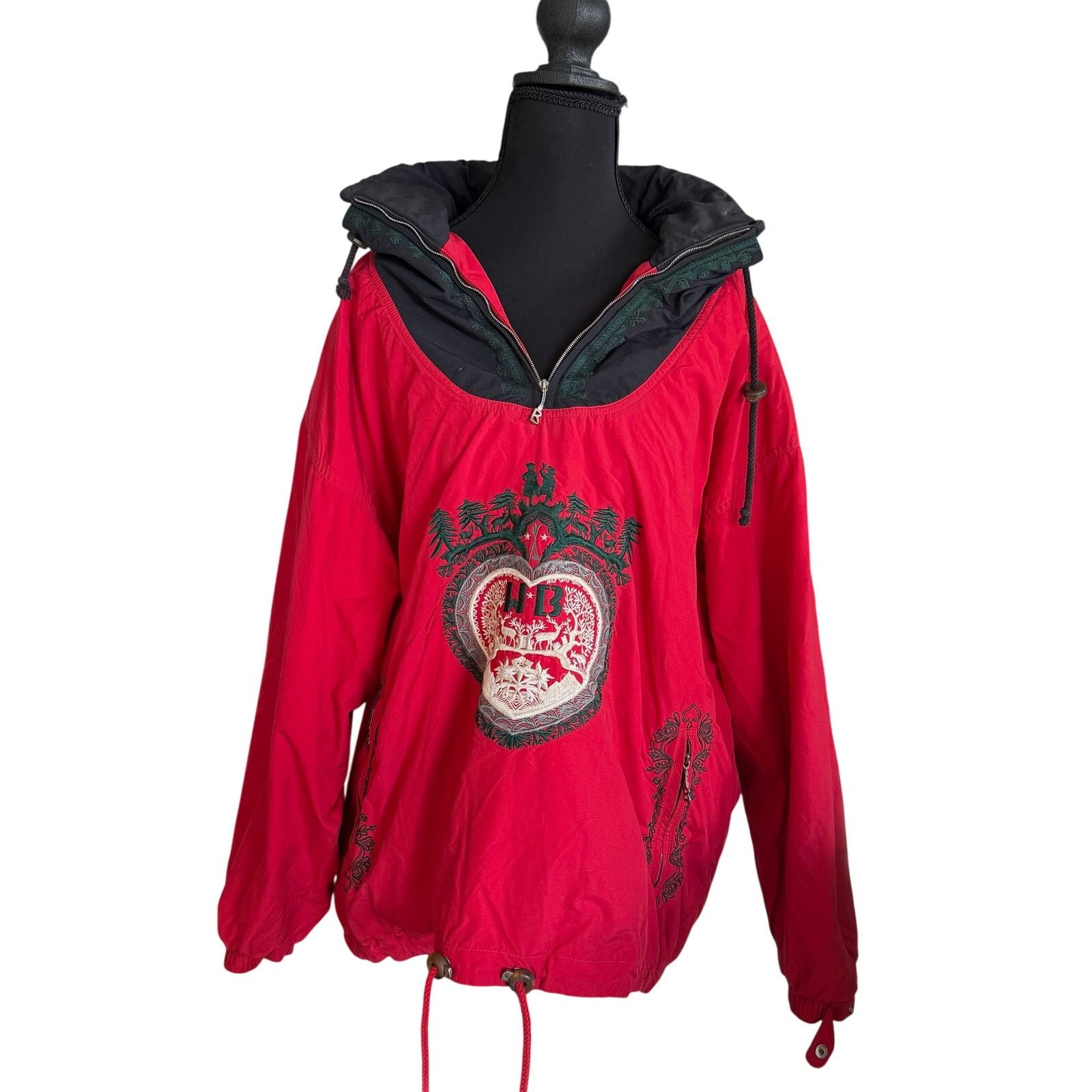 Bogner Vintage Bogner 1/4 Zip Ski Snowboard Jacket Sz L Size US L / EU 52-54 / 3 - 12 Thumbnail