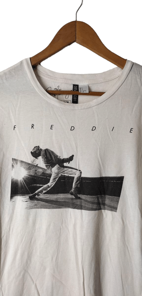 Band Tees FREDDIE MERQURY QUEEN BAND TEE X HM Size US S / EU 44-46 / 1 - 6 Thumbnail