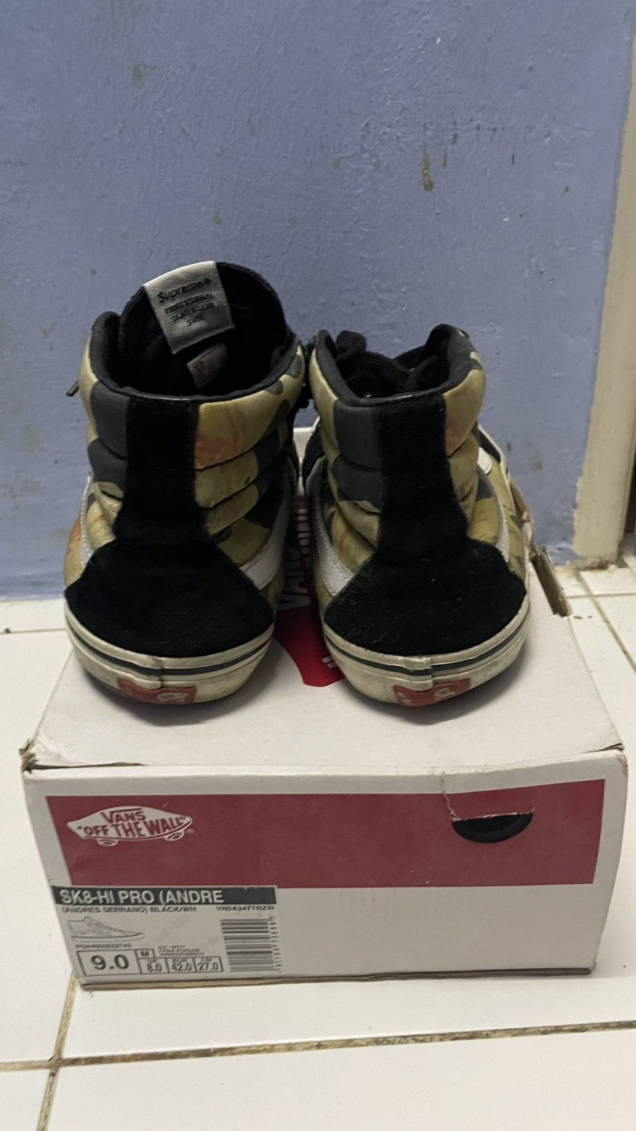 Supreme × Vans Vans x supreme blood and semen Size US 8 / EU 41 - 6 Thumbnail