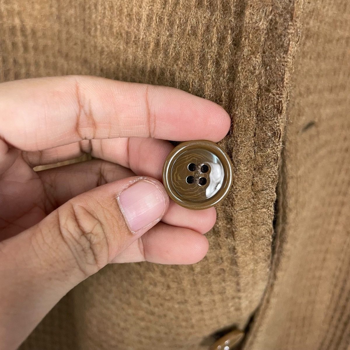 Tete Homme Tete Homme Brown Wool Jacket Size US S / EU 44-46 / 1 - 15 Thumbnail