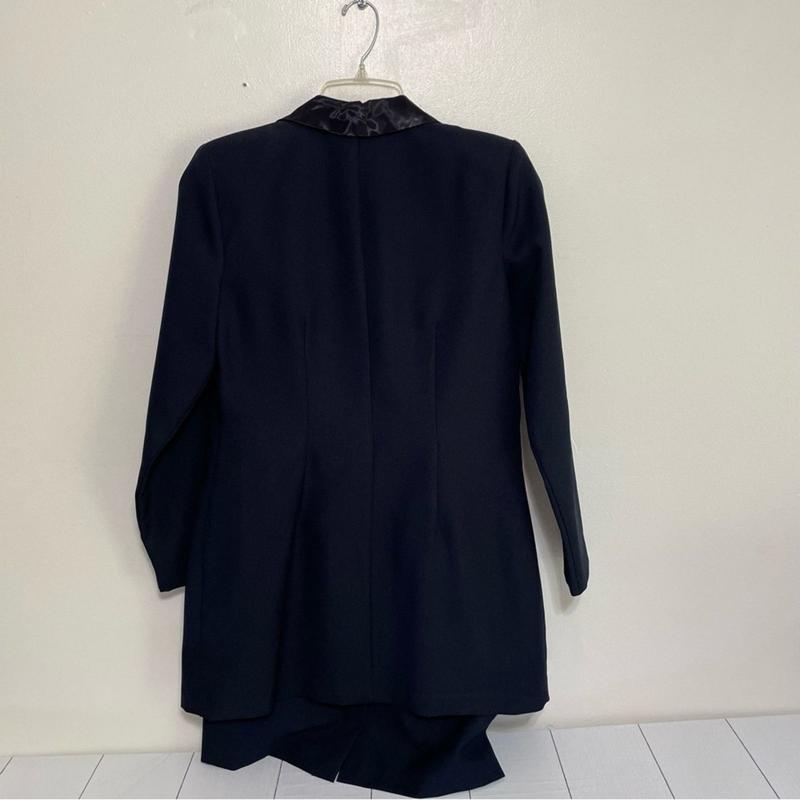 Other DBY Dark Navy Two Piece Jacket and Dress Set Size 9/10 Size L / US 10 / IT 46 - 15 Thumbnail