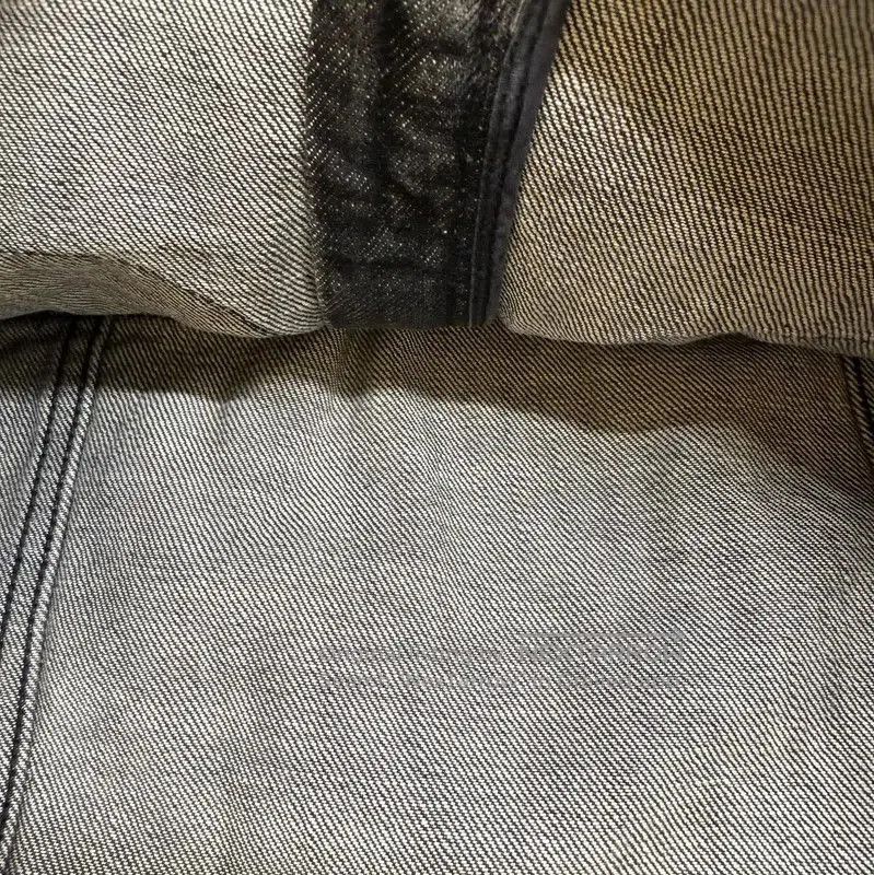 Fendi Fendi Black Denim A-Line Mini Skirt . Size 22" - 3 Thumbnail
