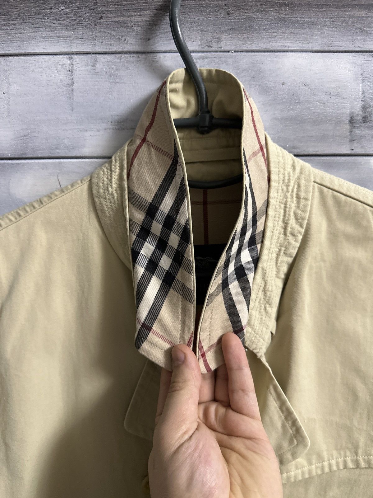 Burberry Rare Luxury Burberry WMN Coat Vintage Nova Check Size ONE SIZE - 9 Thumbnail